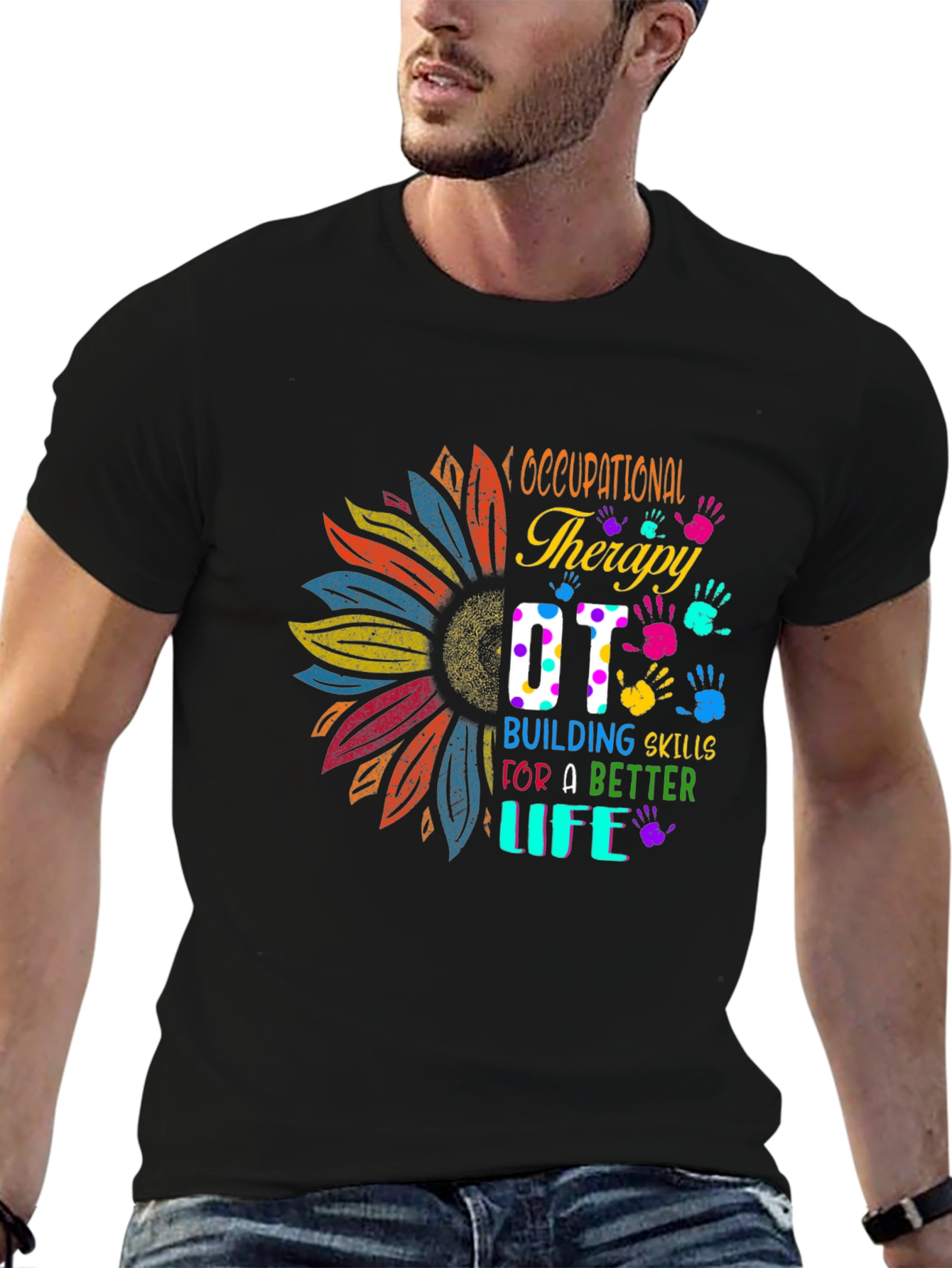 Occupational Therapy Sunflower Graphic Tee