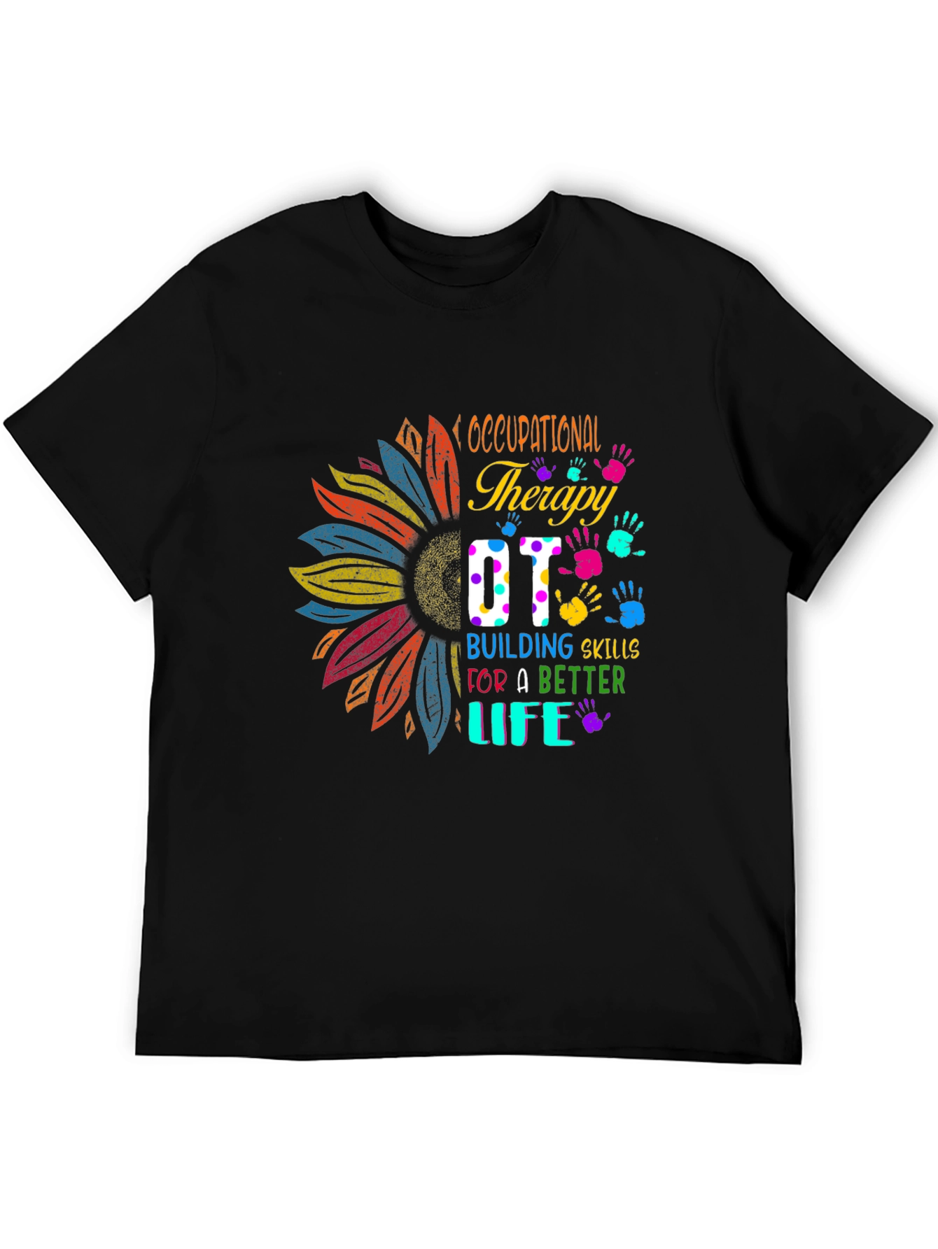 Occupational Therapy Sunflower Graphic Tee