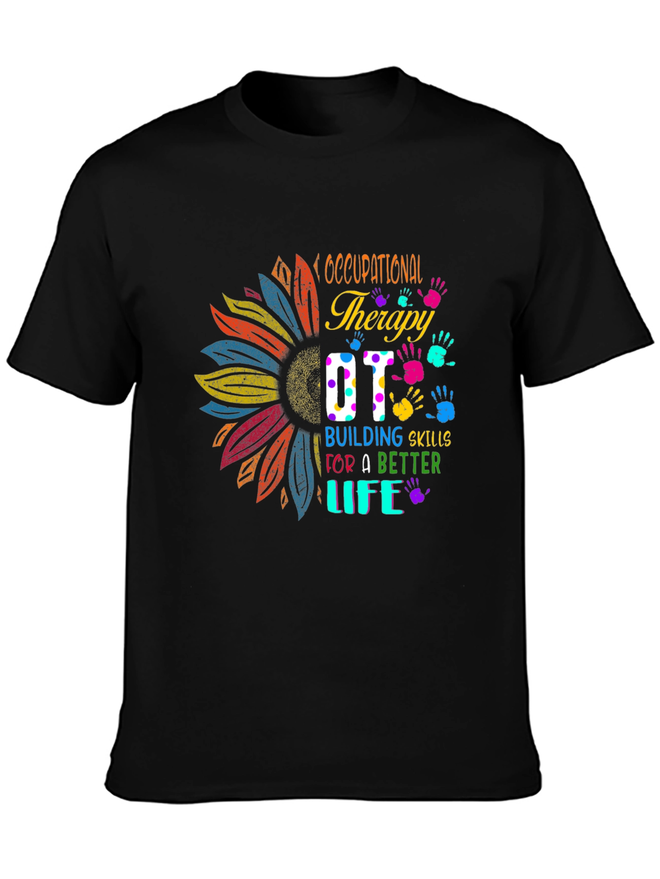 Occupational Therapy Sunflower Graphic Tee