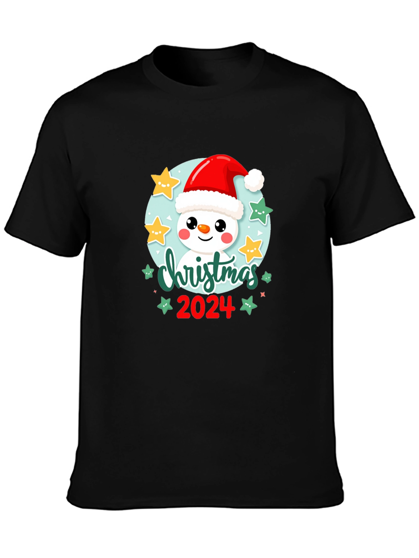 Christmas 2024 Snowman T-Shirt