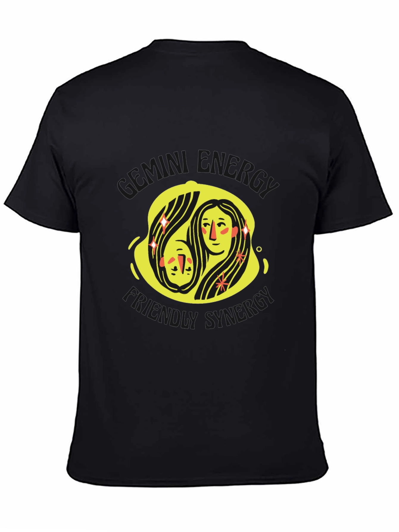 Synergy Graphic Black T-Shirt