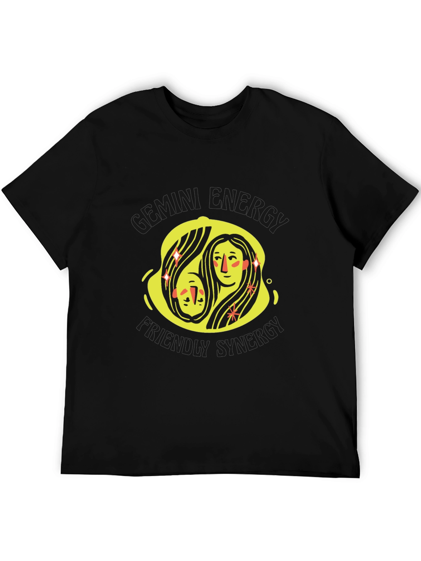 Synergy Graphic Black T-Shirt