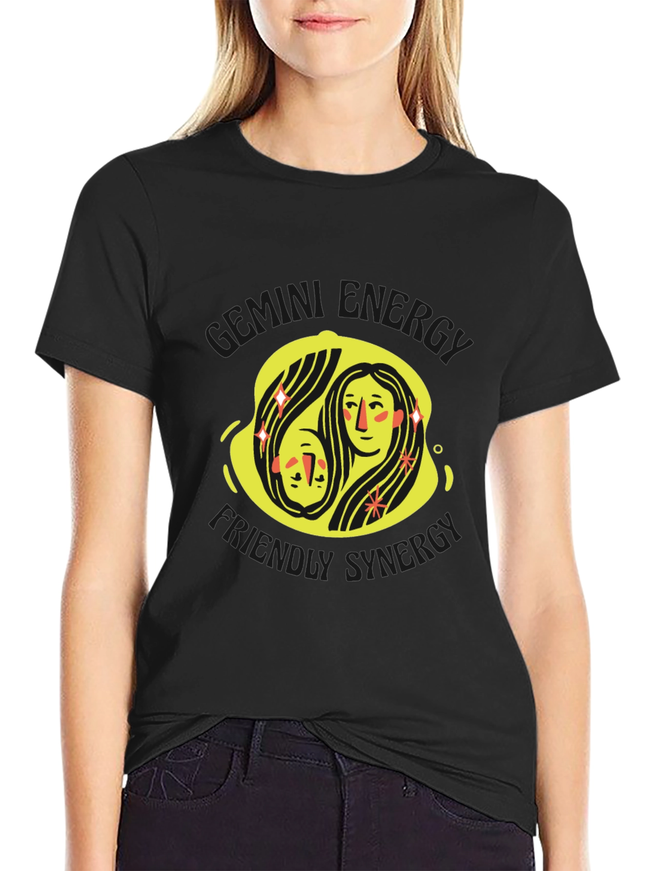 Synergy Graphic Black T-Shirt