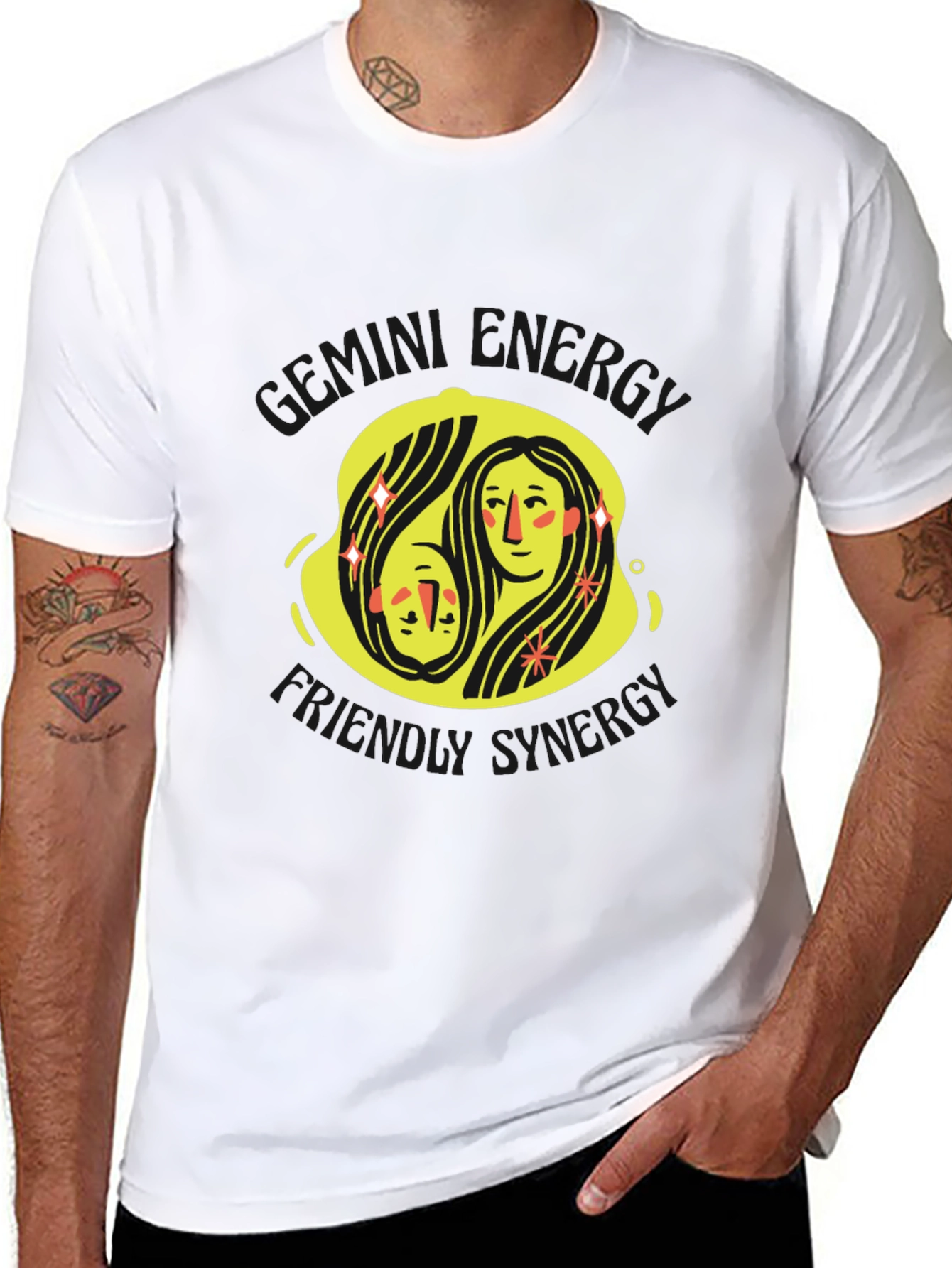 Synergy Graphic Black T-Shirt