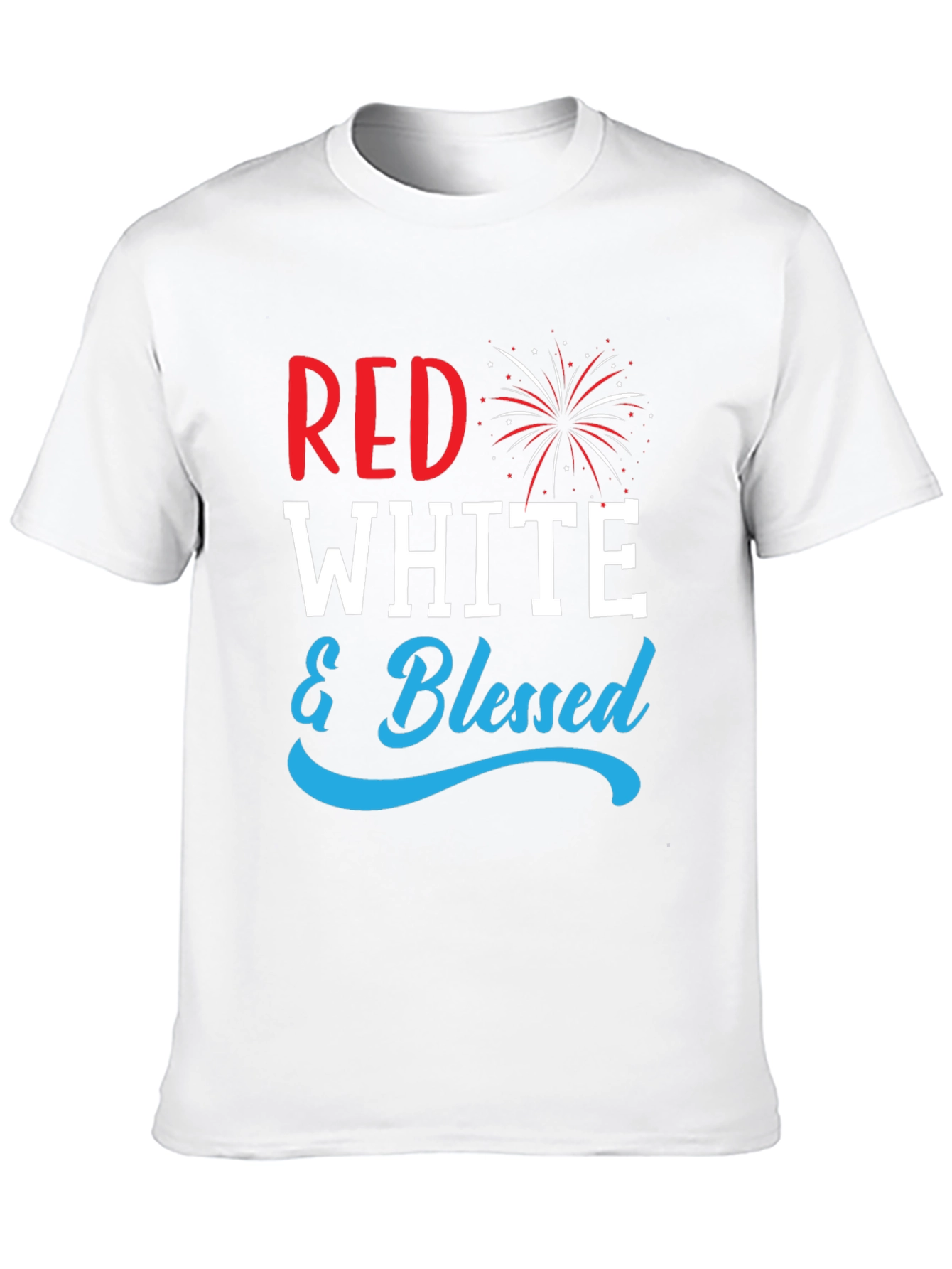 Red White and Blessed Patriotic T-Shirt