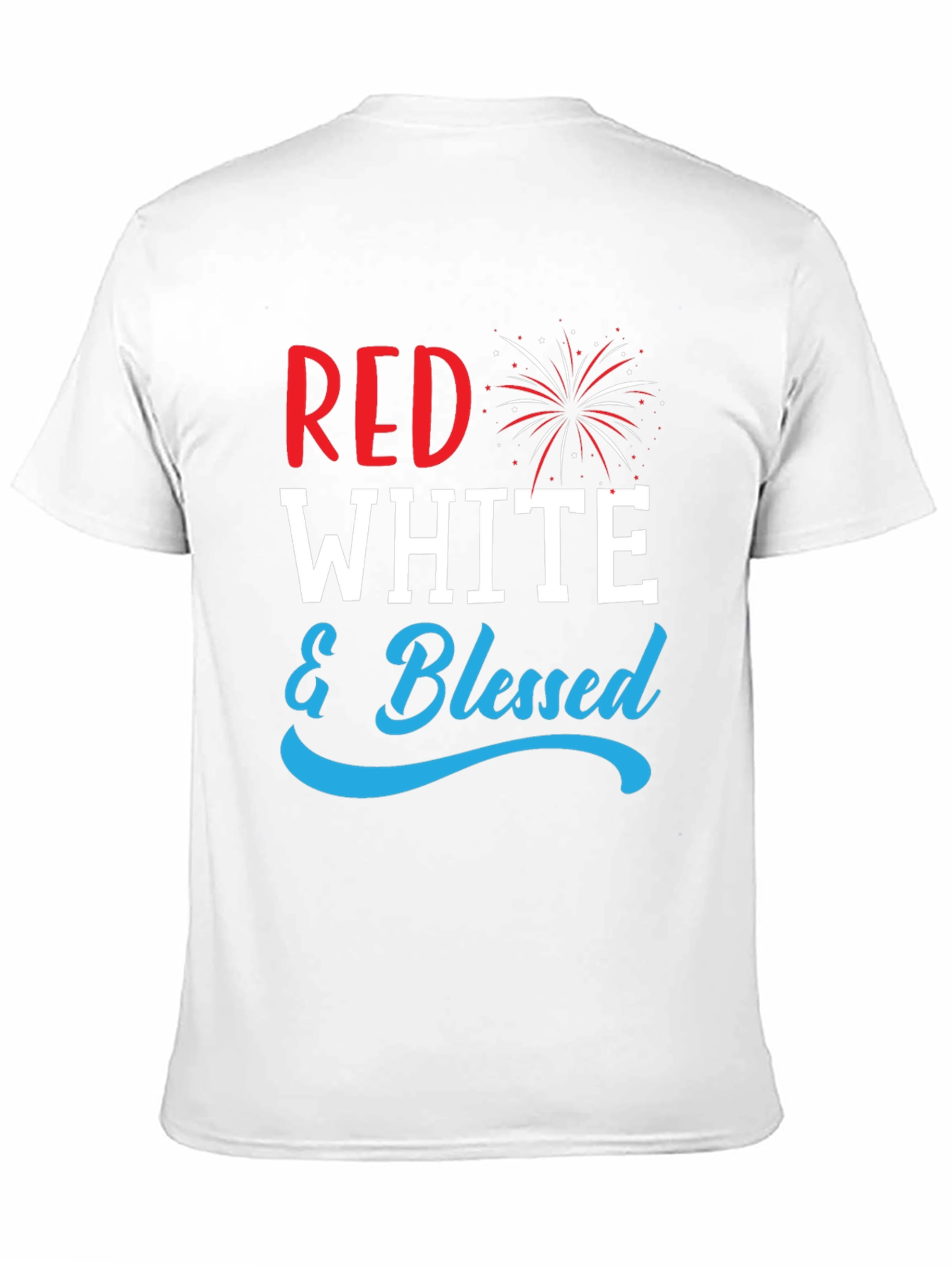 Red White and Blessed Patriotic T-Shirt