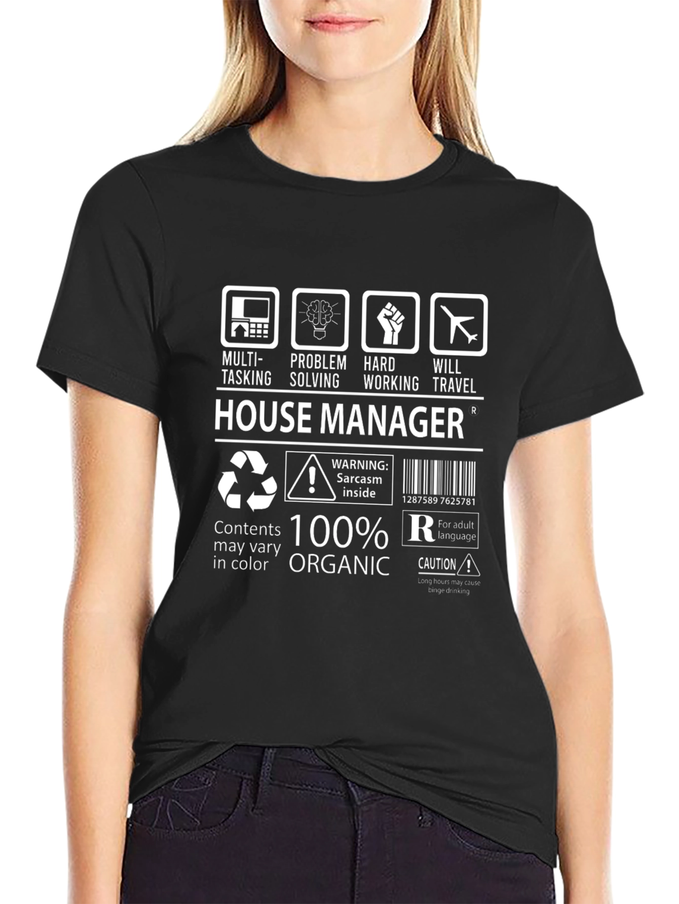 House Manager Organic Cotton T-Shirt