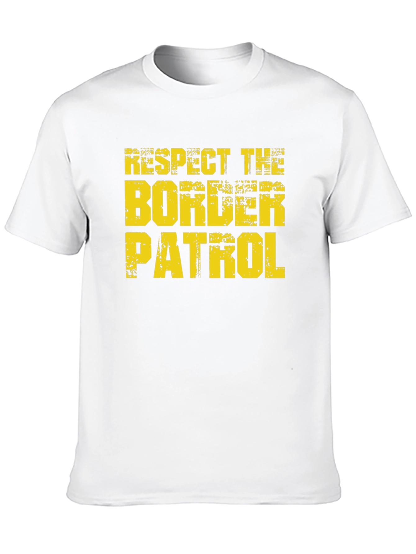 Respect Border Patrol Graphic Tee - Black