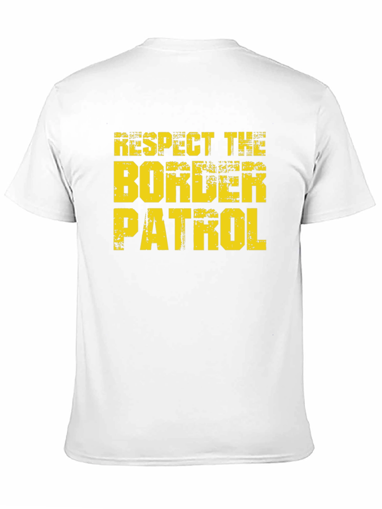 Respect Border Patrol Graphic Tee - Black