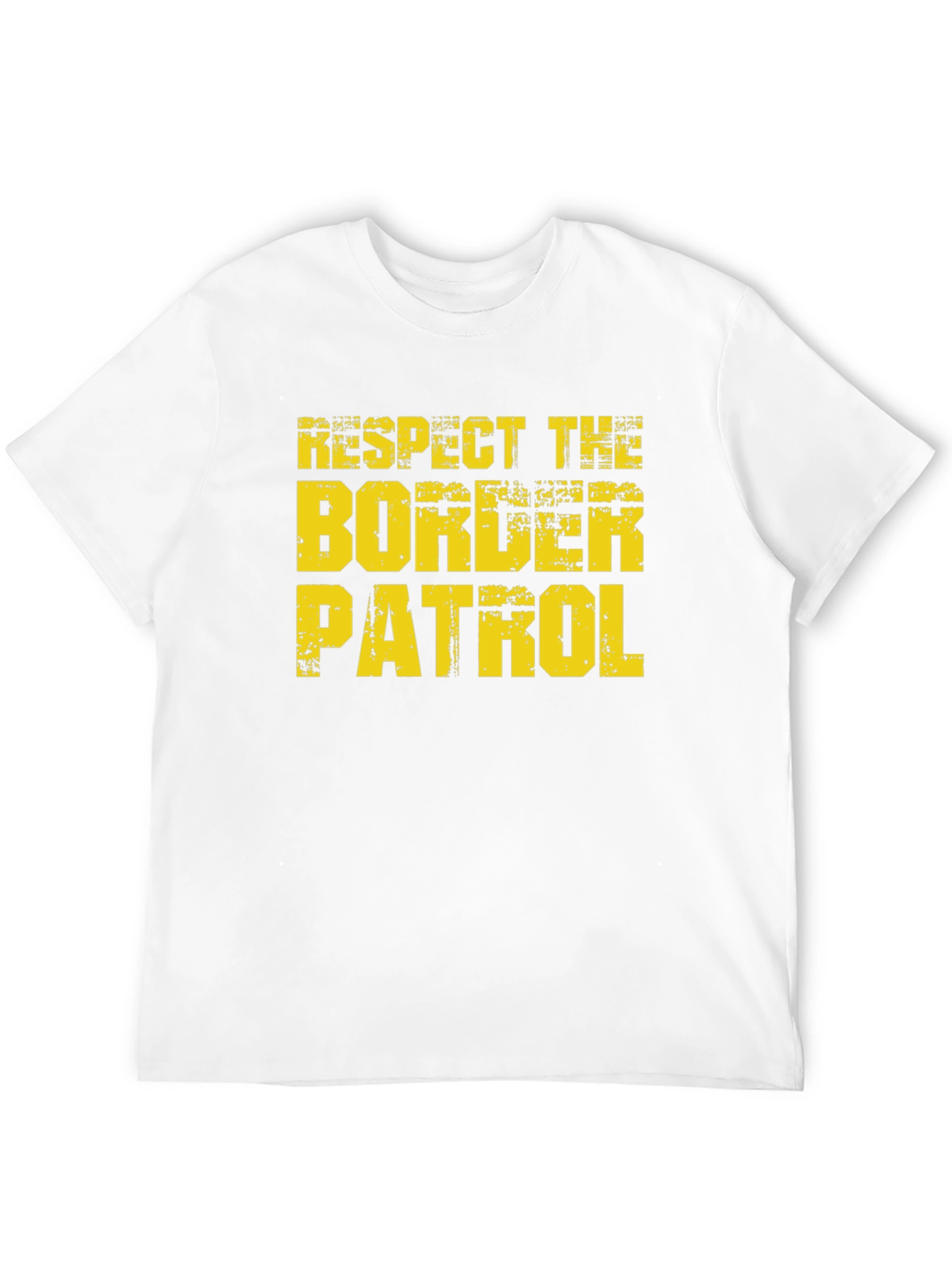 Respect Border Patrol Graphic Tee - Black