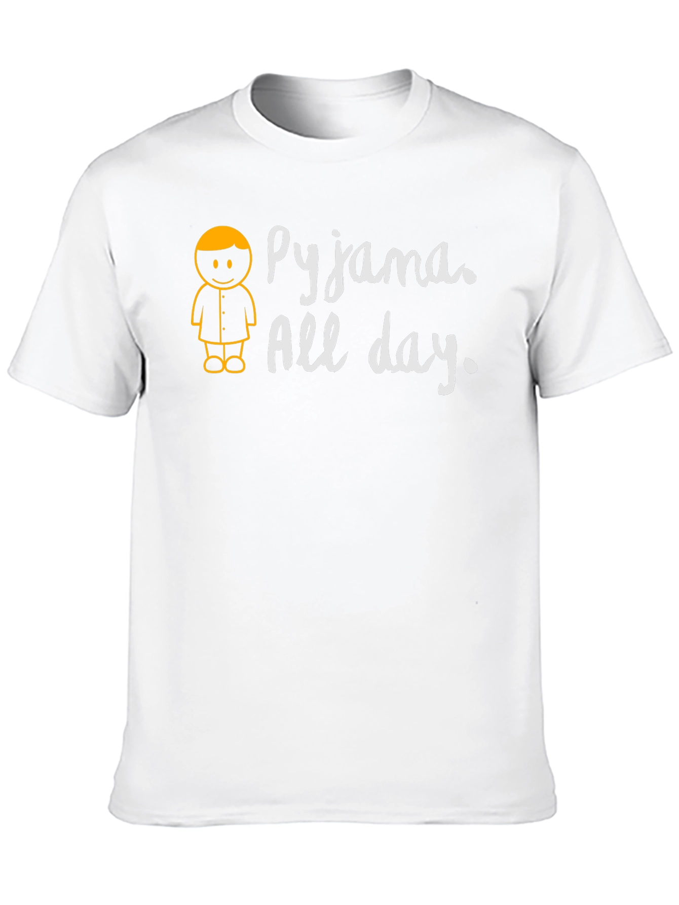 Pajama All Day Graphic Tee - Mens Black T-Shirt