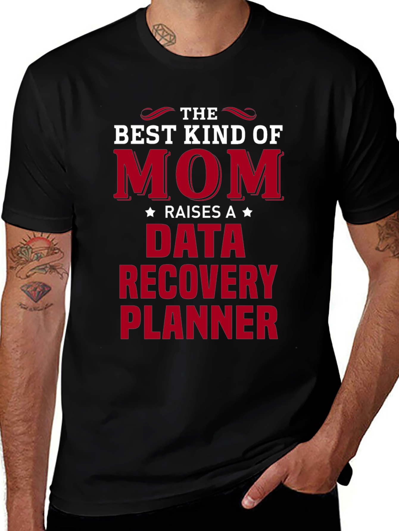 Best Kind of Mom Data Recovery Planner T-Shirt