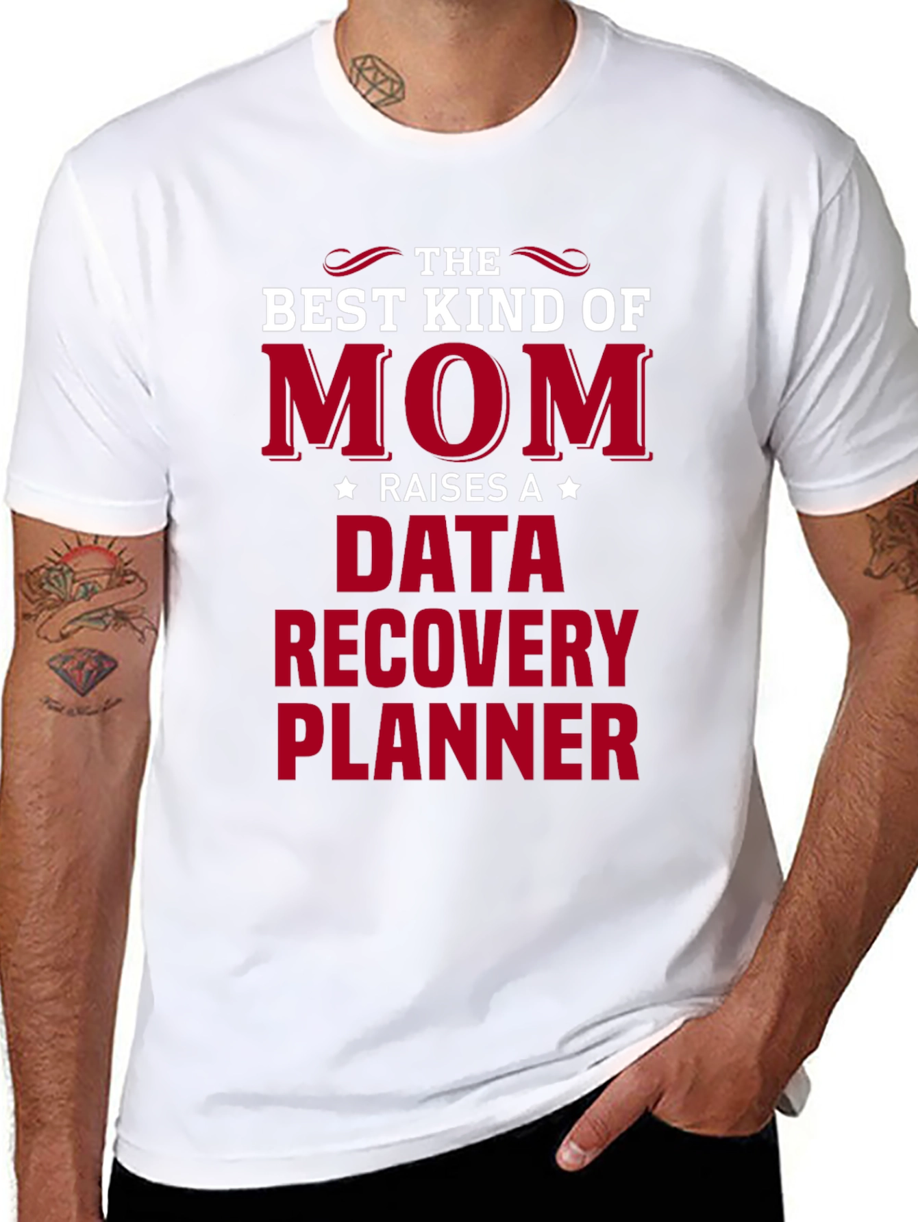 Best Kind of Mom Data Recovery Planner T-Shirt