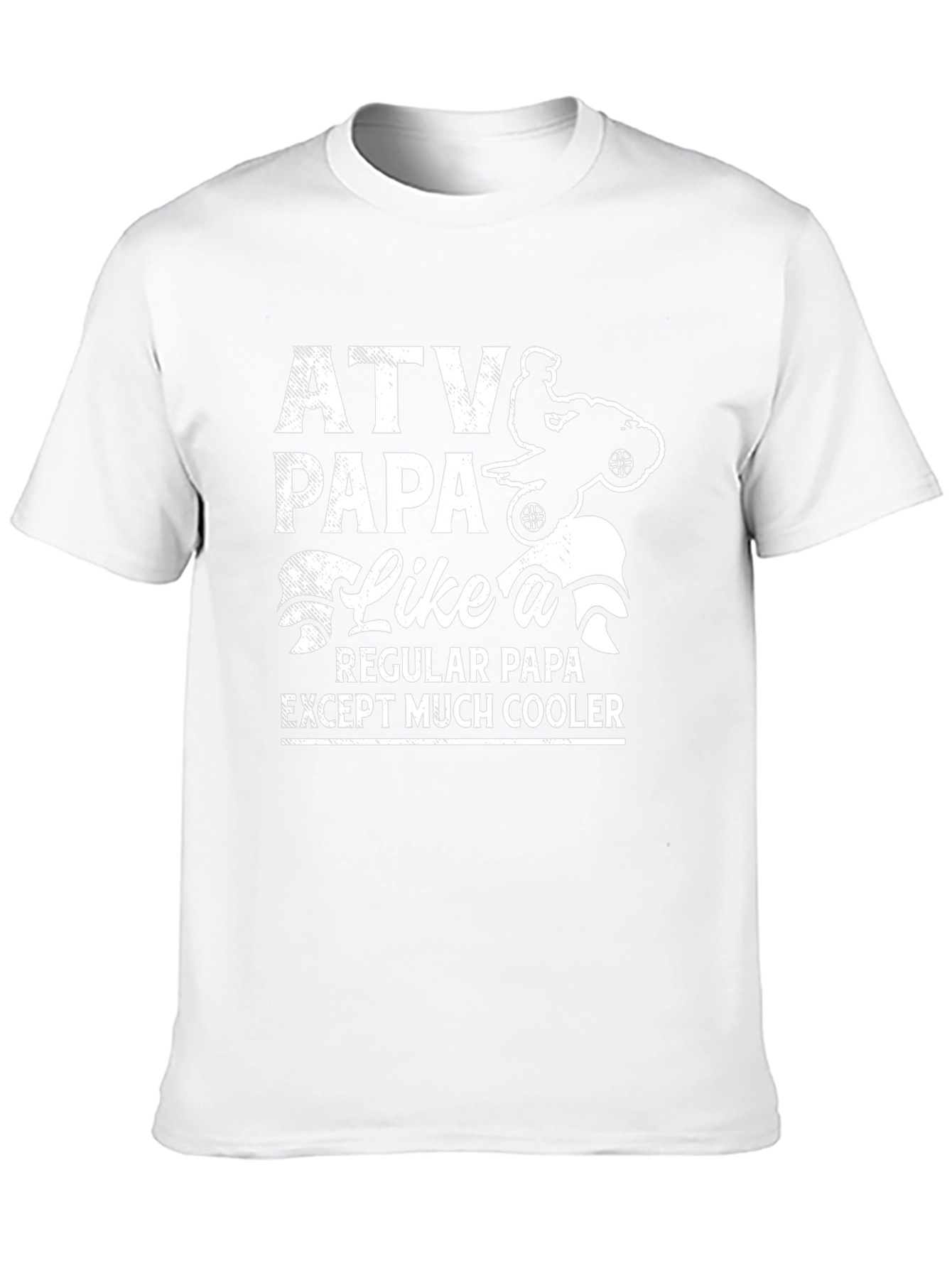 ATV Papa T-Shirt - Cool Fathers Day Gift