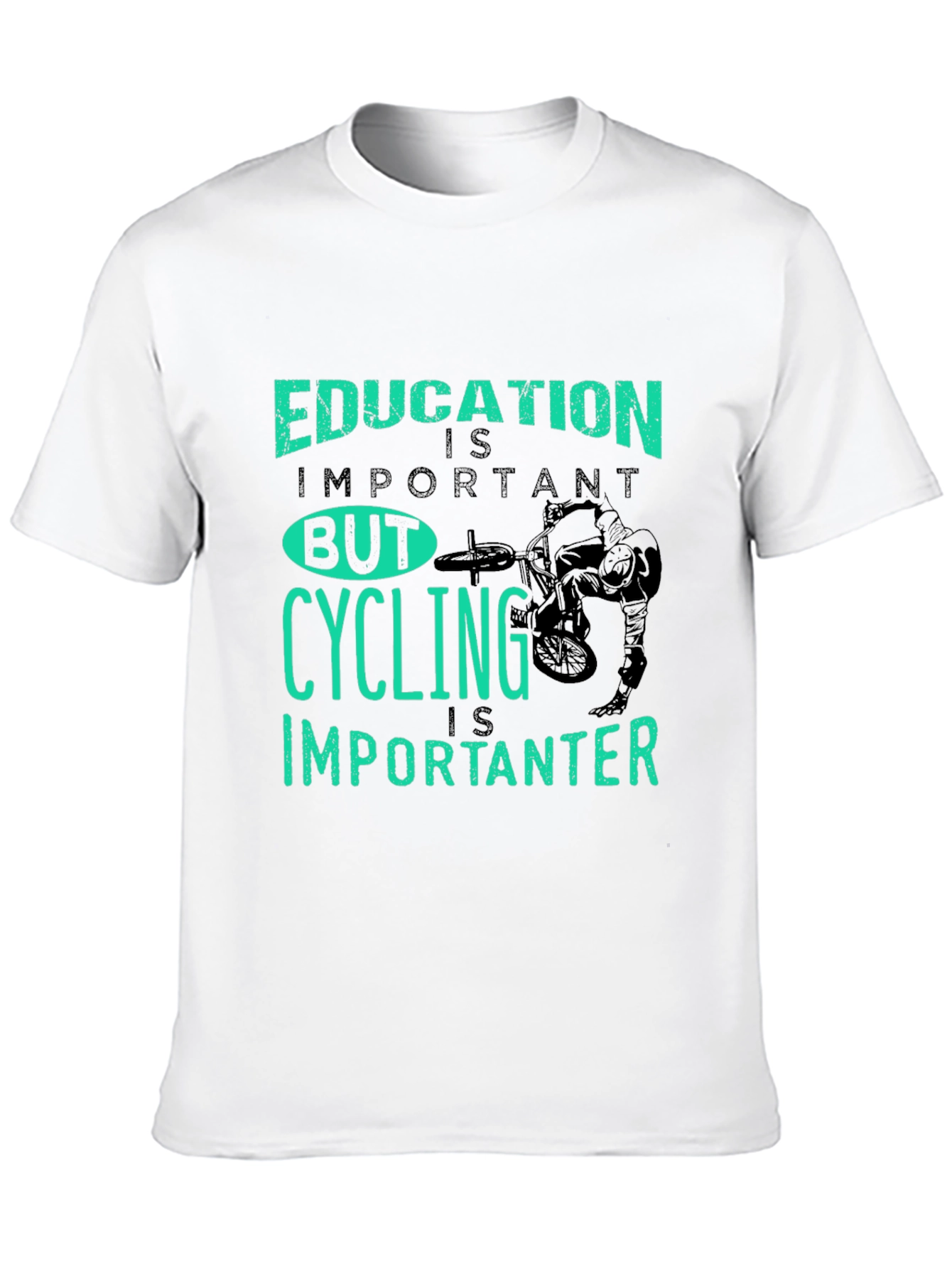 Cycling is Importanter Graphic Tee