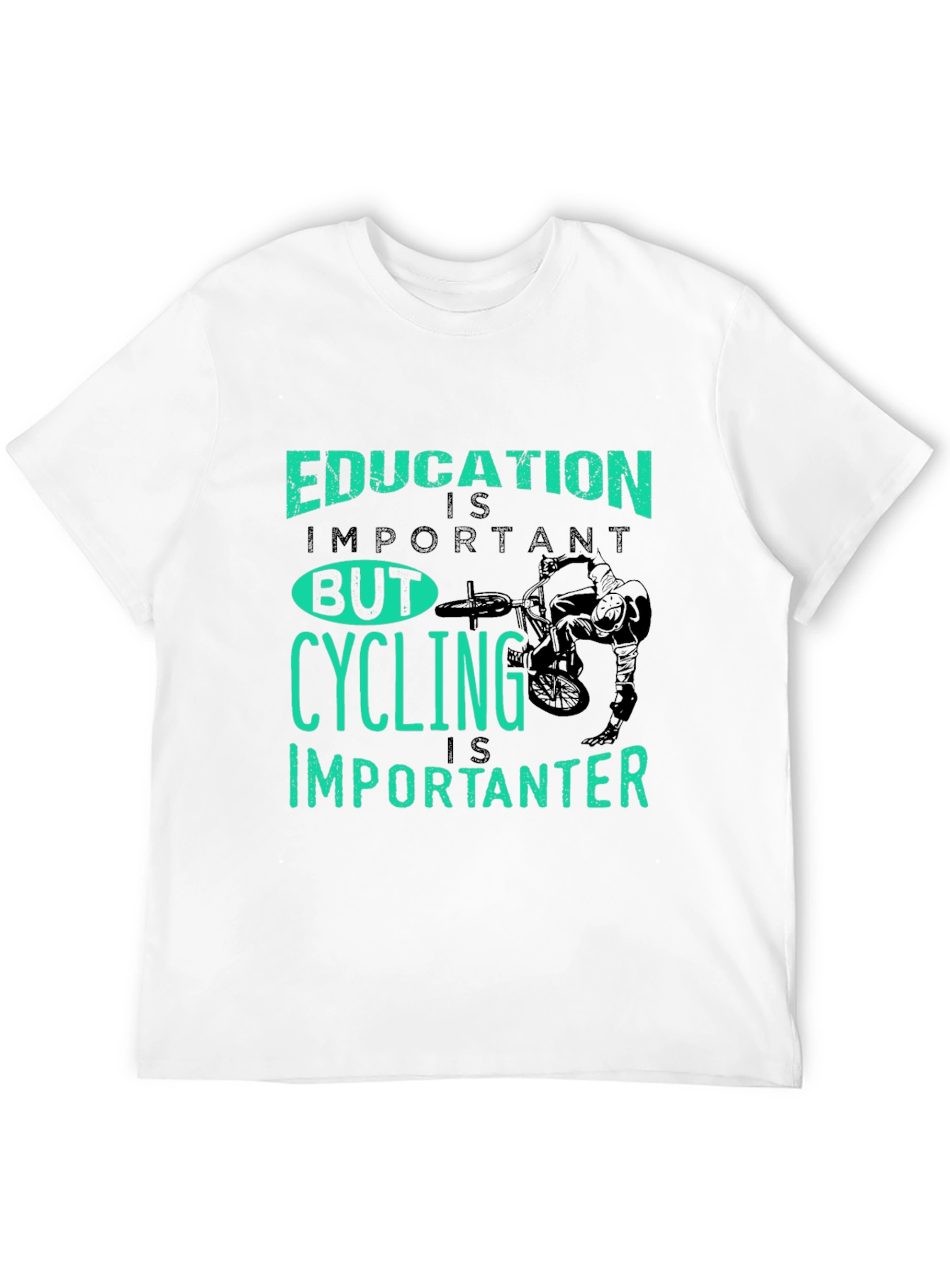 Cycling is Importanter Graphic Tee