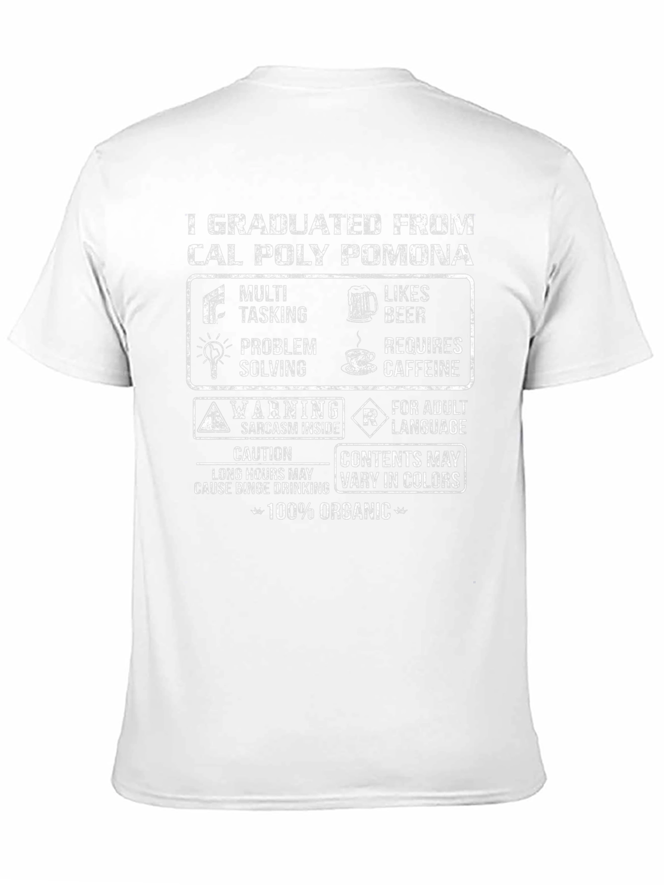 Cal Poly Pomona Graduate Novelty T-Shirt