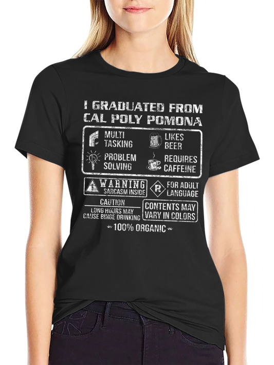 Cal Poly Pomona Graduate Novelty T-Shirt