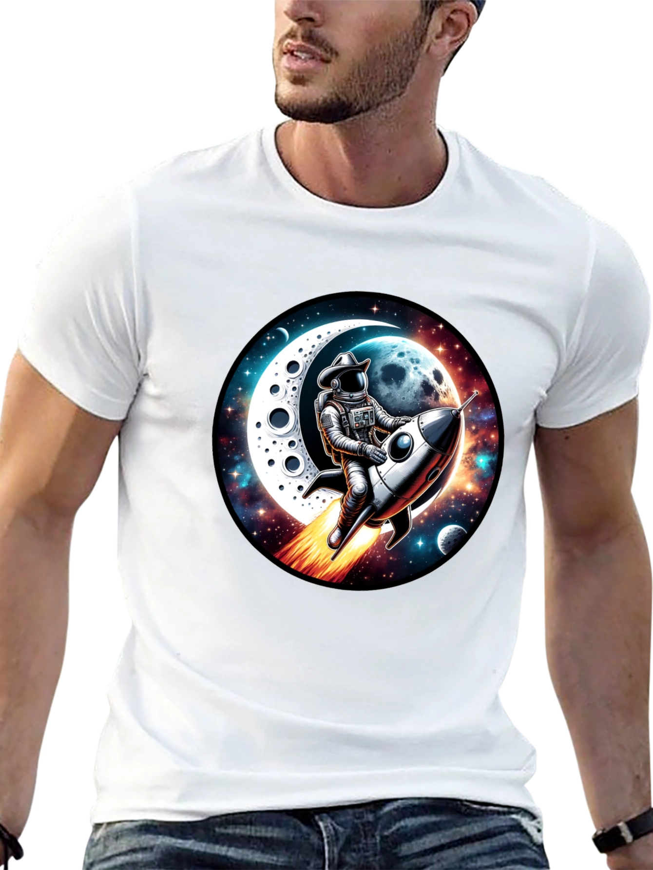 Astronaut Rocket Ride T-Shirt