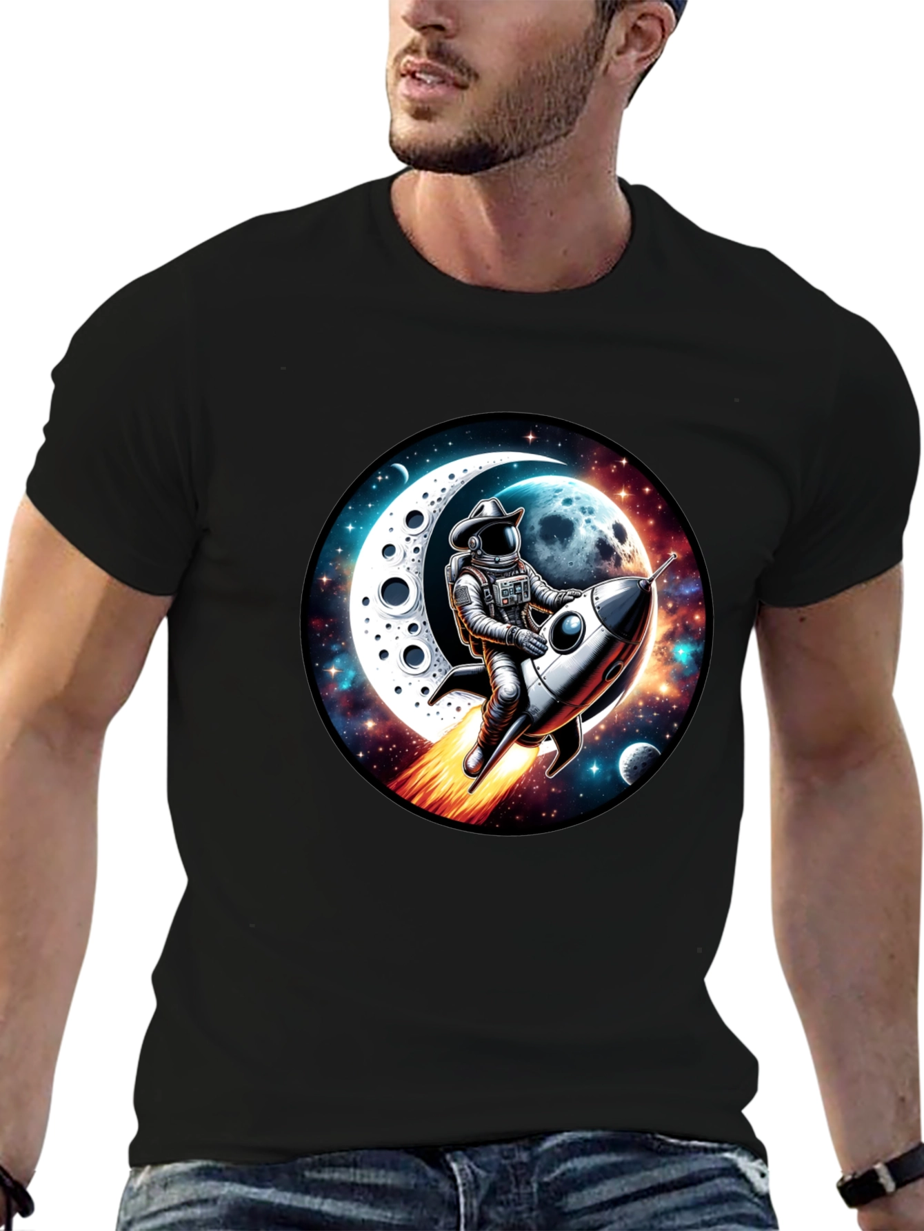 Astronaut Rocket Ride T-Shirt