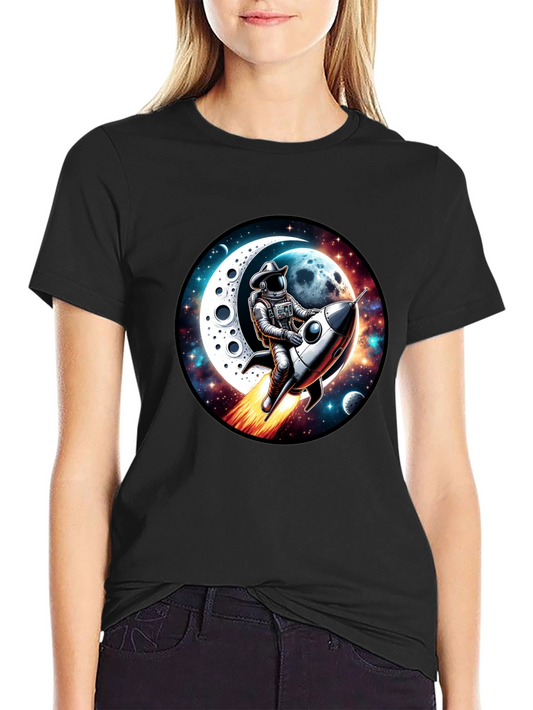 Astronaut Rocket Ride T-Shirt