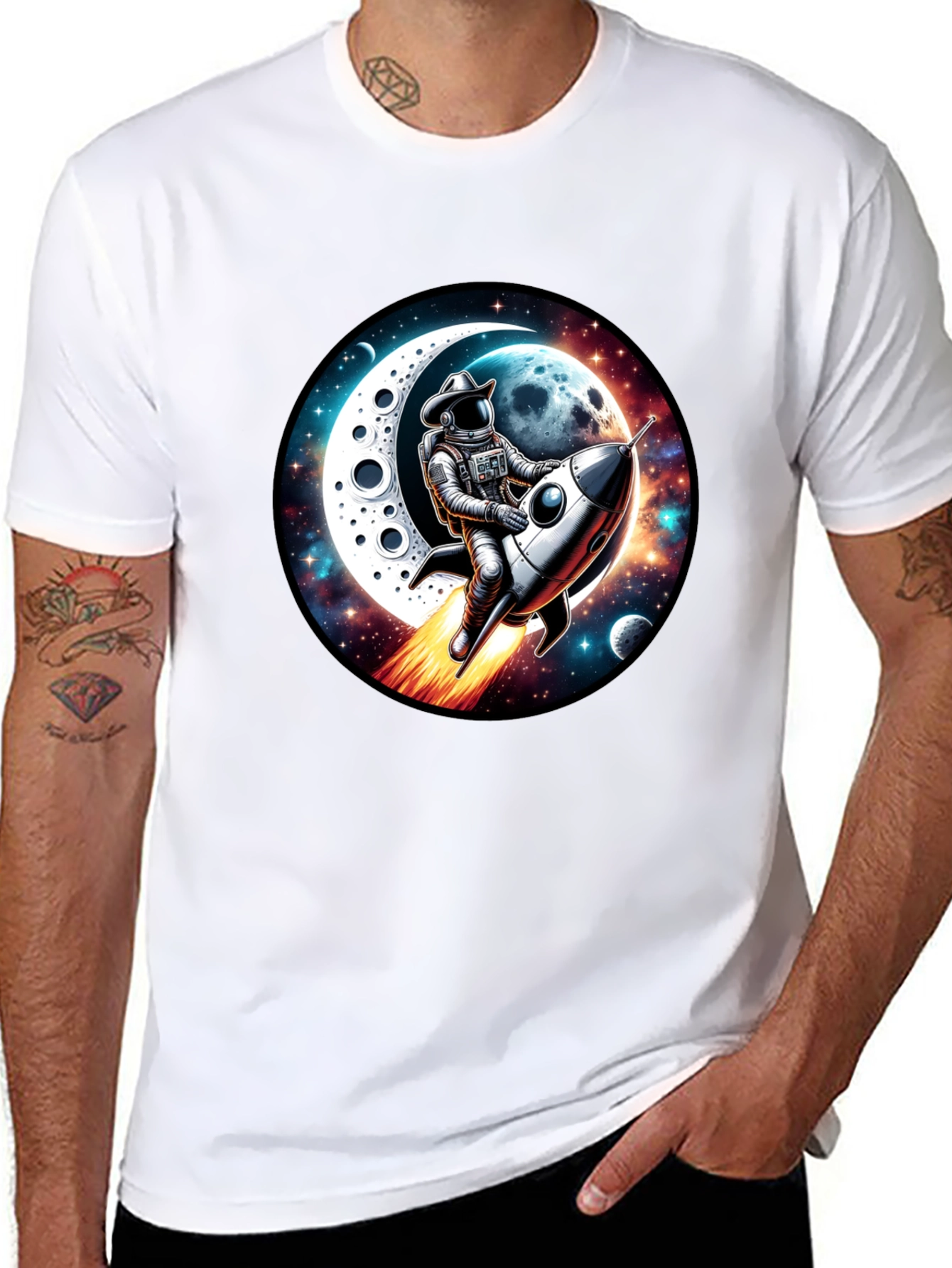 Astronaut Rocket Ride T-Shirt