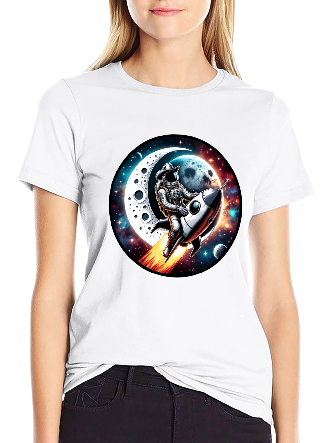 Astronaut Rocket Ride T-Shirt