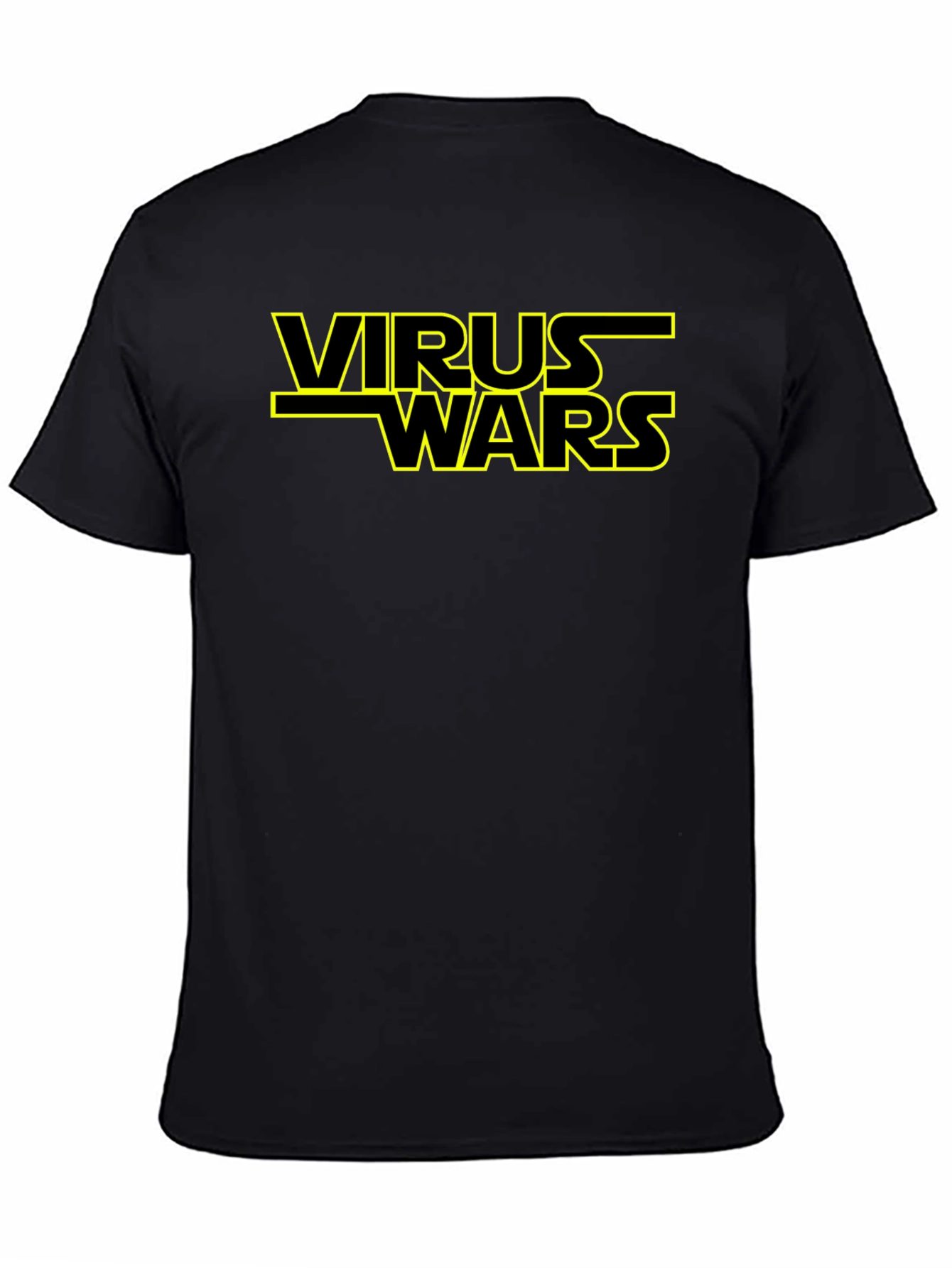 Virus Wars Graphic Tee - Novelty T-Shirt