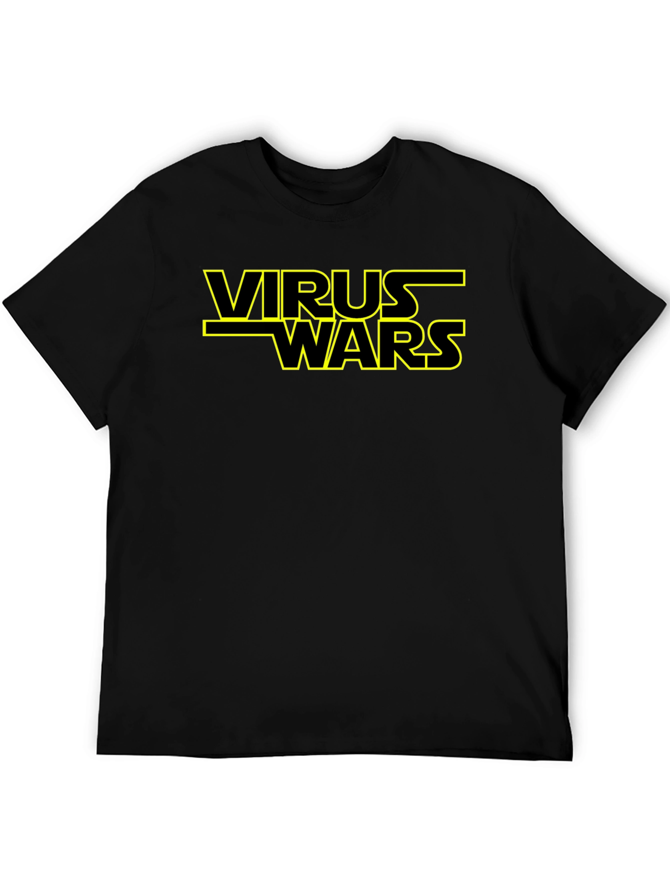 Virus Wars Graphic Tee - Novelty T-Shirt