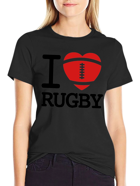 I Love Rugby T-Shirt
