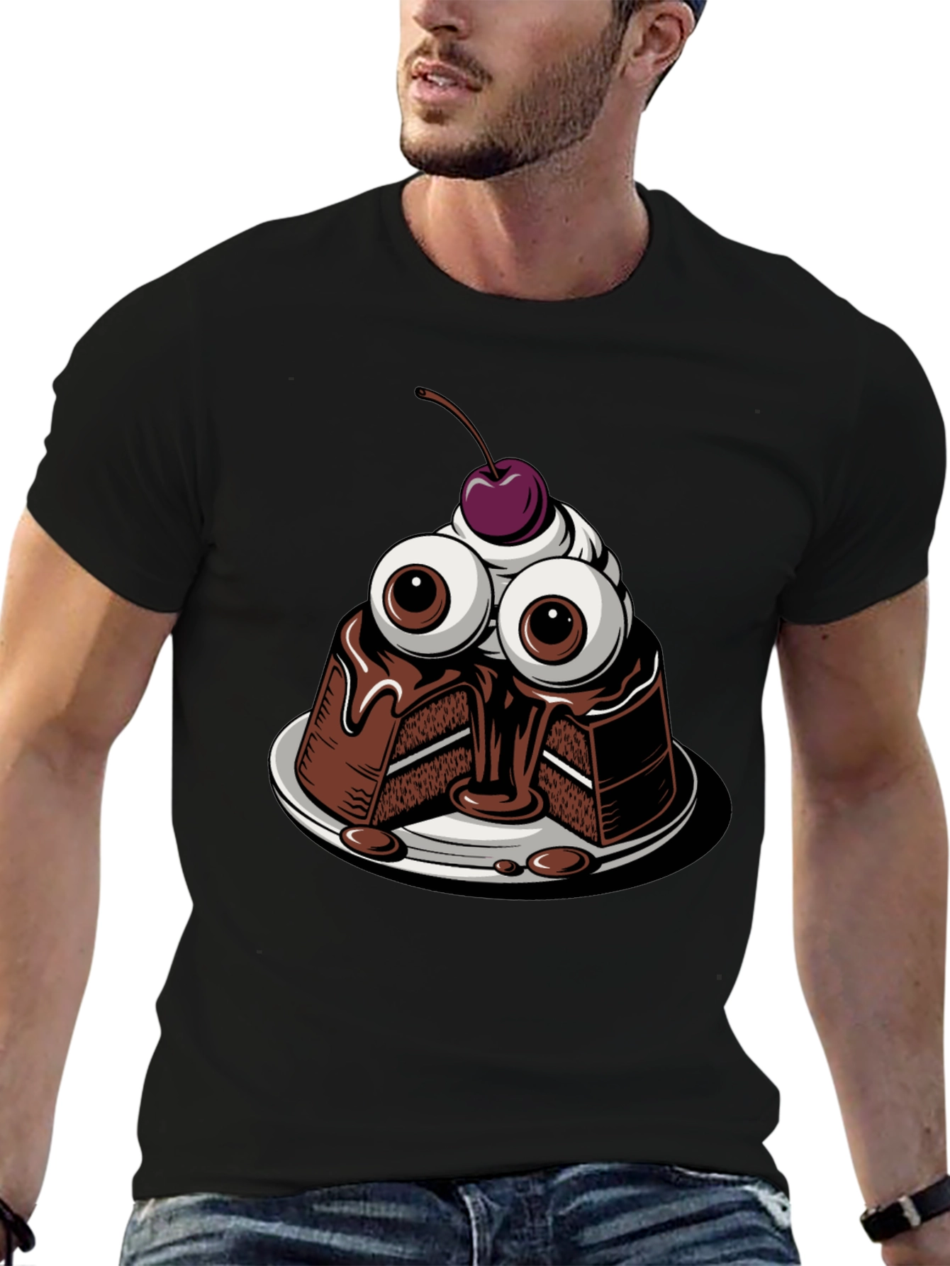 Eye Cake T-Shirt - Quirky Graphic Tee