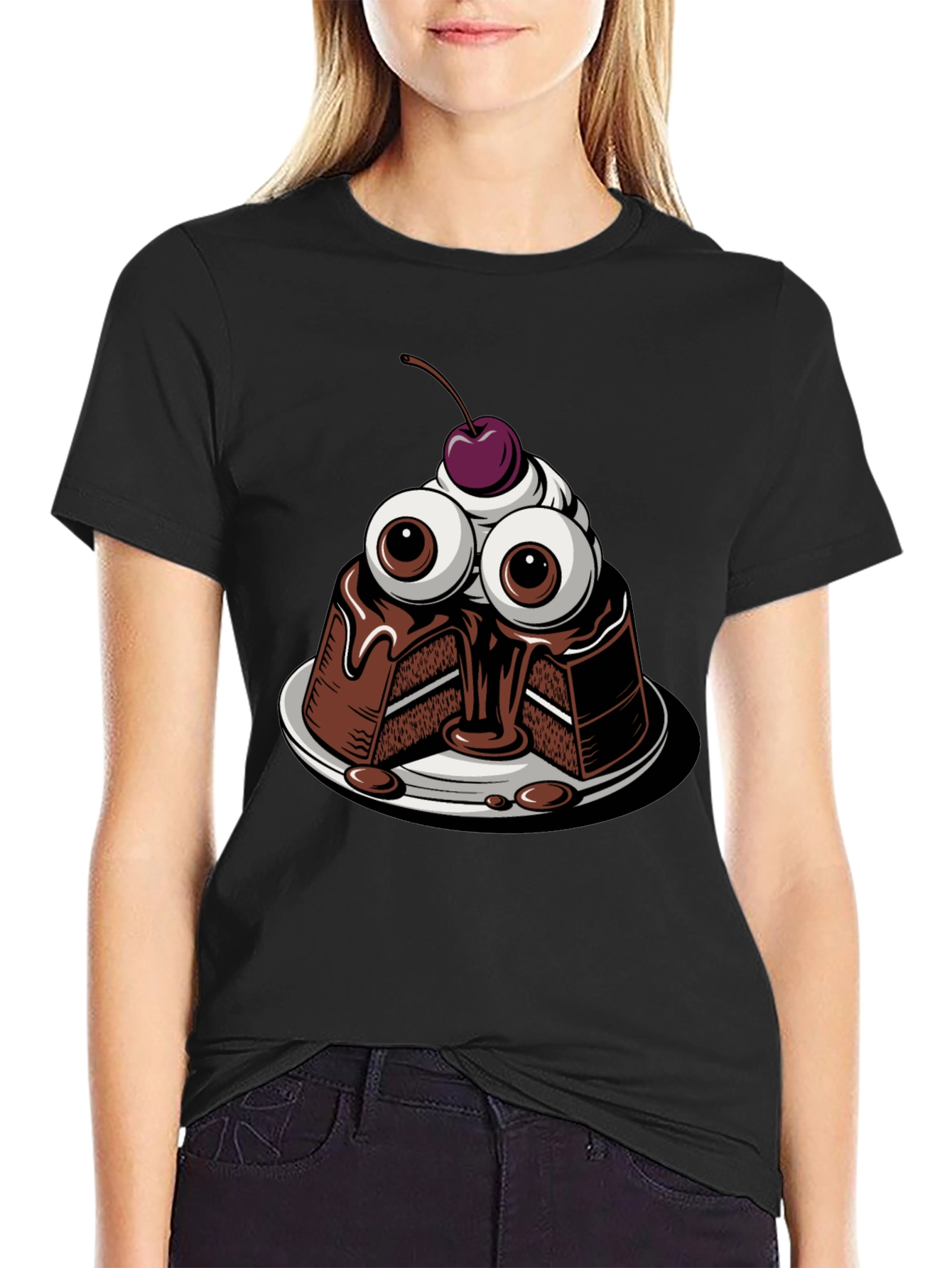 Eye Cake T-Shirt - Quirky Graphic Tee