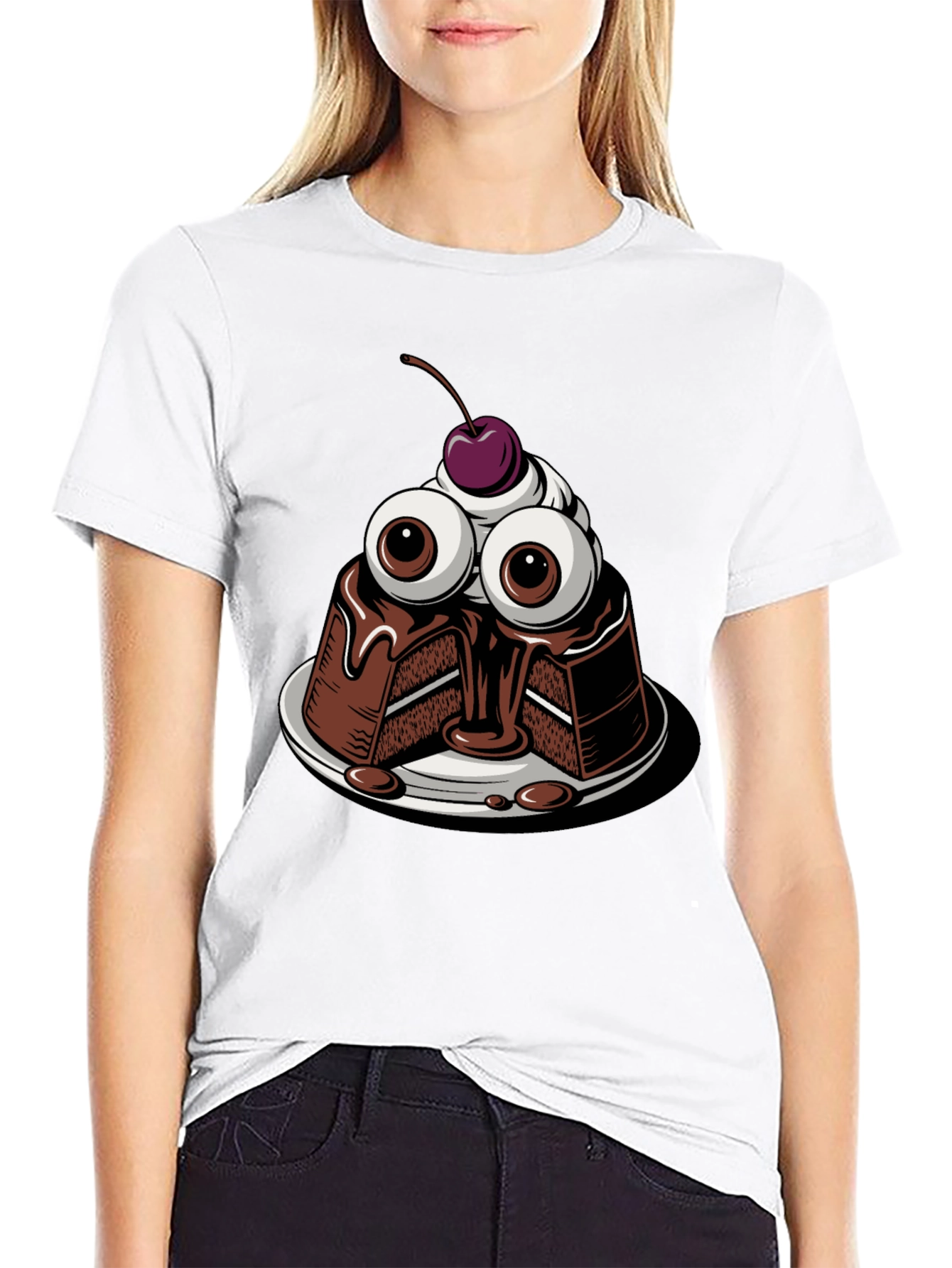 Eye Cake T-Shirt - Quirky Graphic Tee