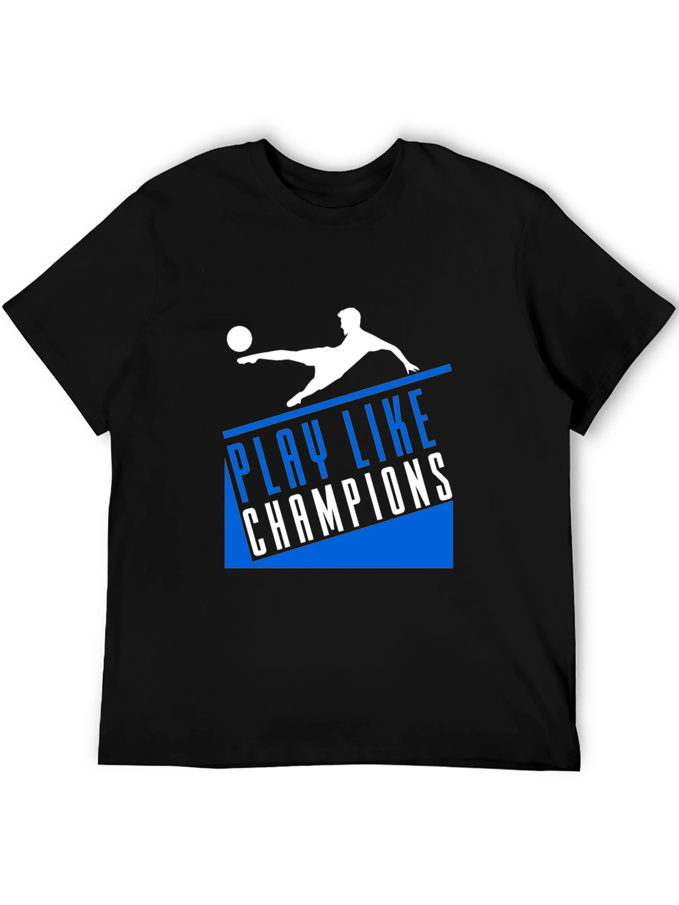 Play Like Champions Graphic Tee - Black