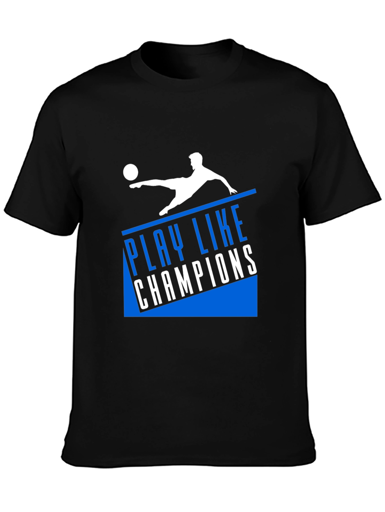 Play Like Champions Graphic Tee - Black
