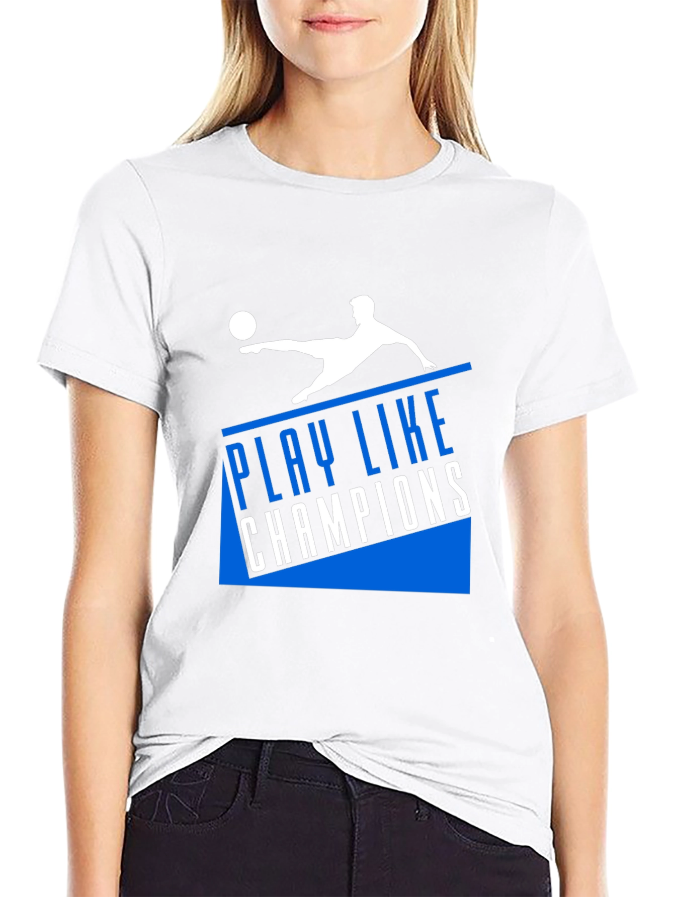 Play Like Champions Graphic Tee - Black