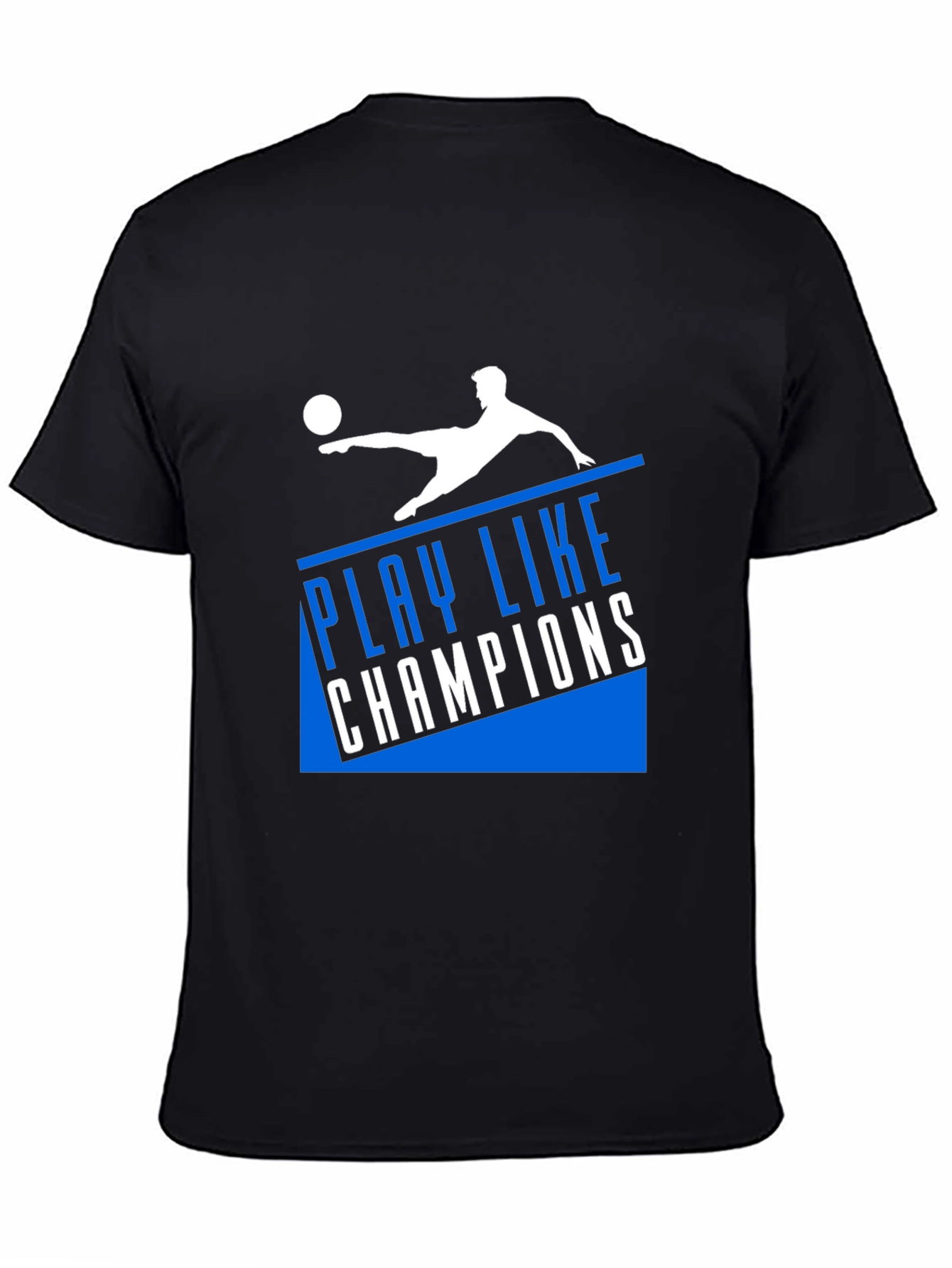 Play Like Champions Graphic Tee - Black