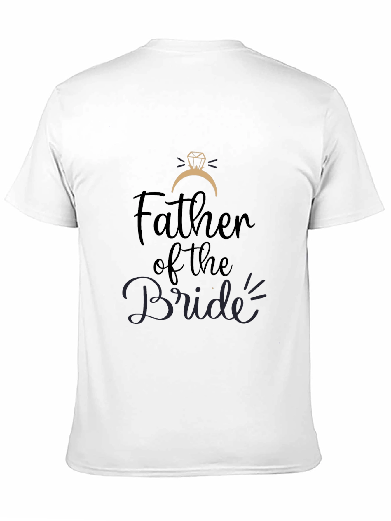 Father of the Bride T-Shirt - Wedding Party Gift