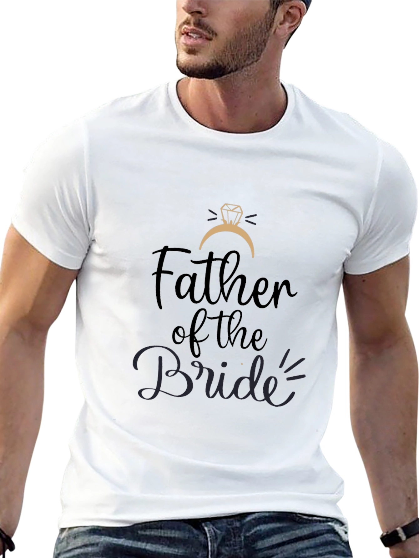 Father of the Bride T-Shirt - Wedding Party Gift