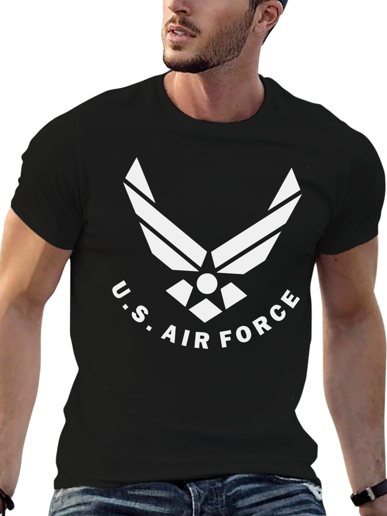 Air Force Logo T-Shirt - Black