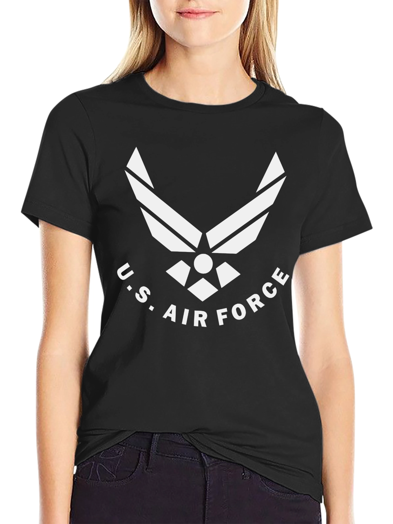 Air Force Logo T-Shirt - Black