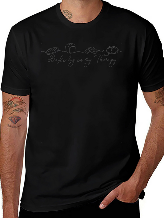 Bakeography Therapy Black Tee