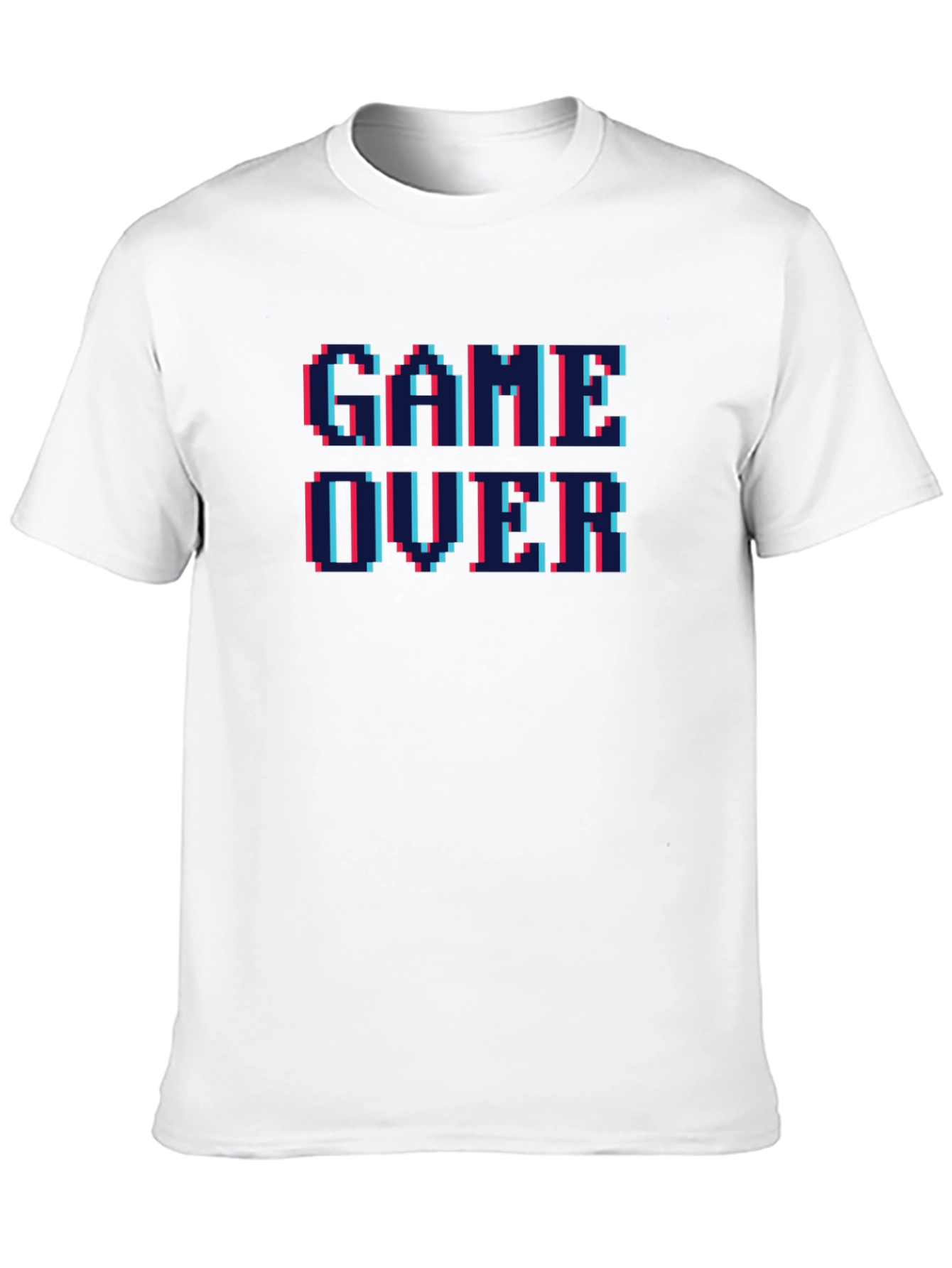 Game Over Pixel Art Graphic Tee