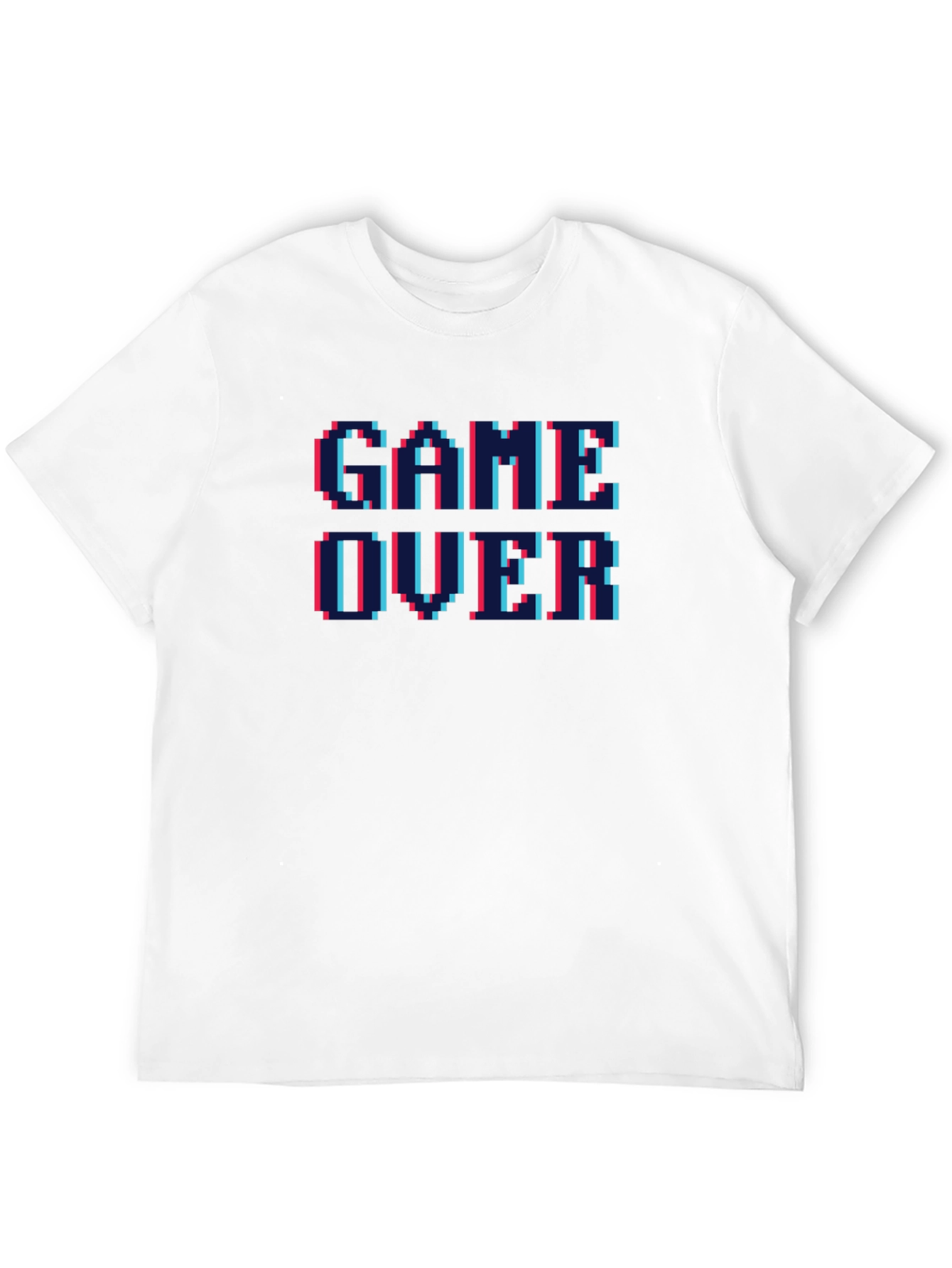 Game Over Pixel Art Graphic Tee