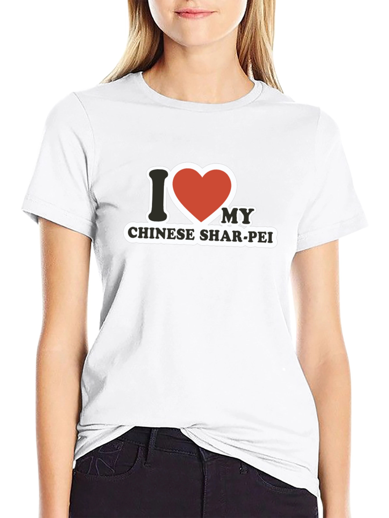 I Heart My Chinese Shar-Pei T-Shirt