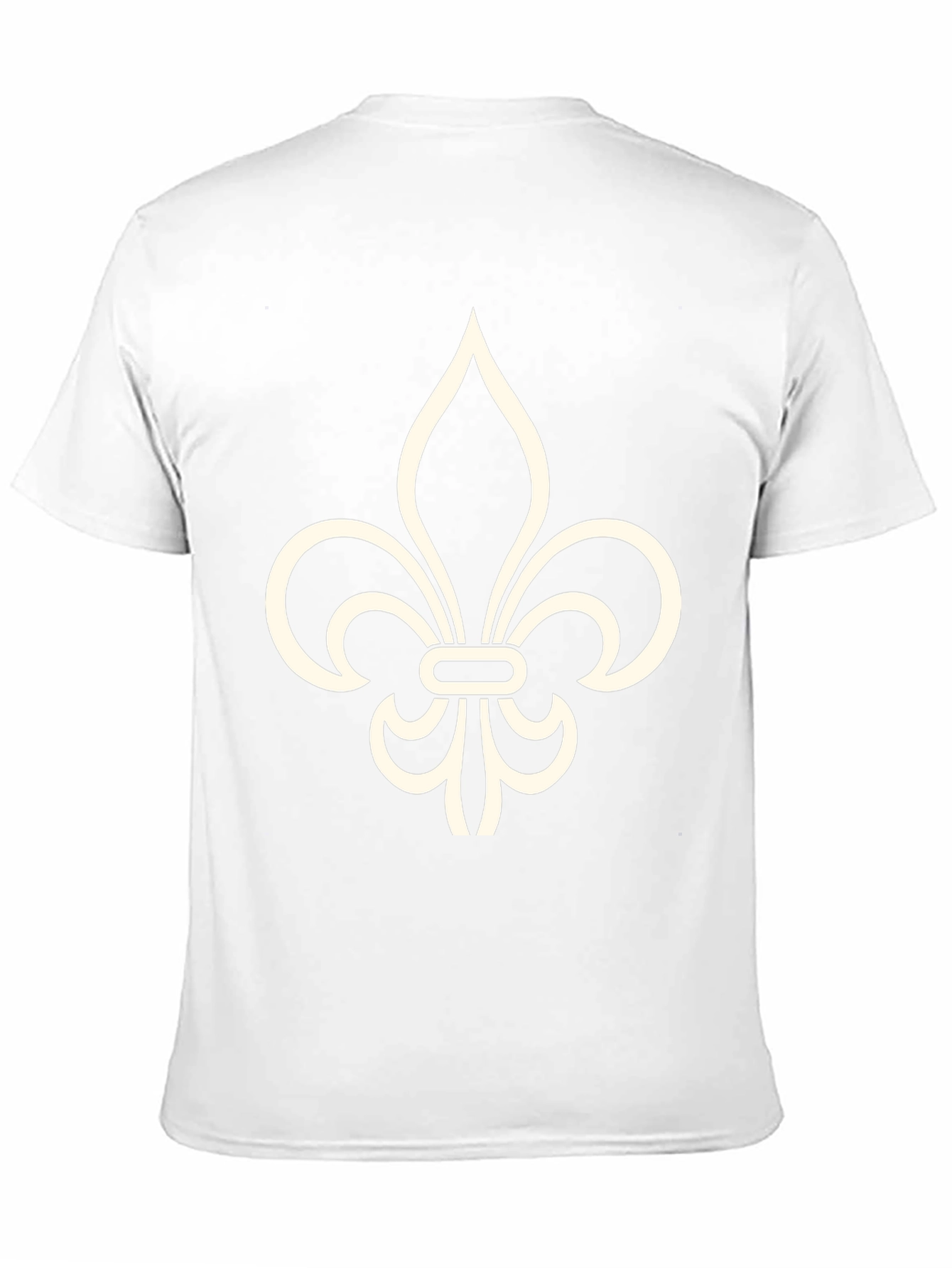 Fleur-de-Lis Black Graphic Tee