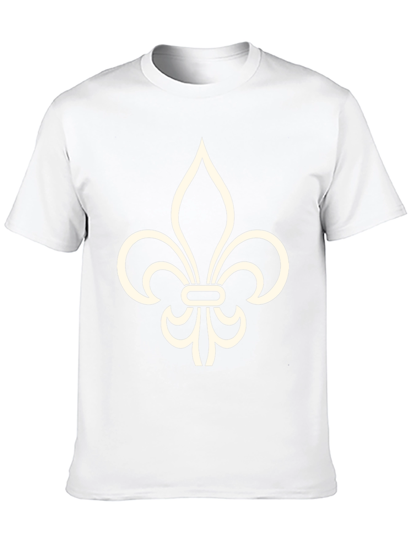Fleur-de-Lis Black Graphic Tee