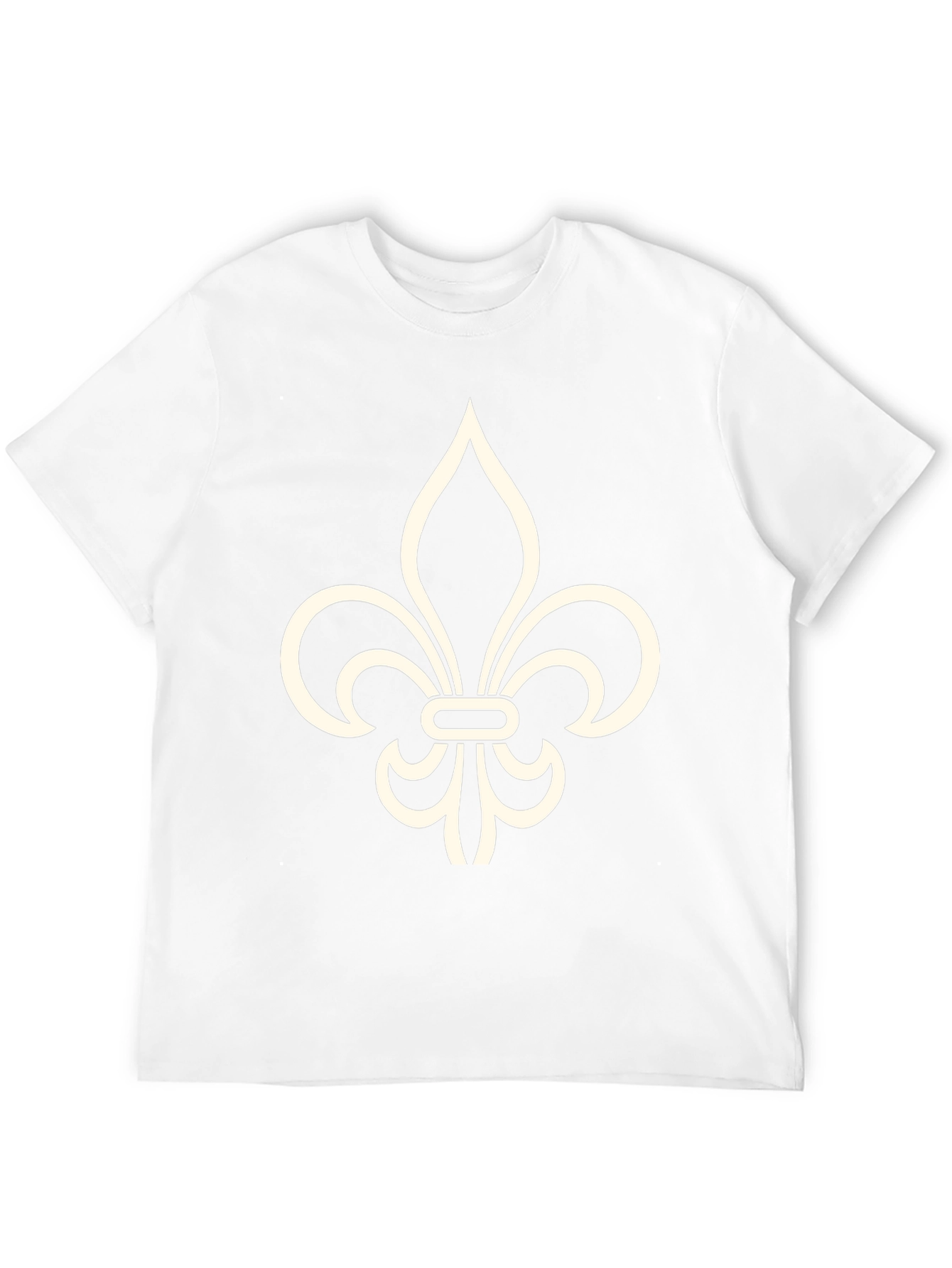 Fleur-de-Lis Black Graphic Tee