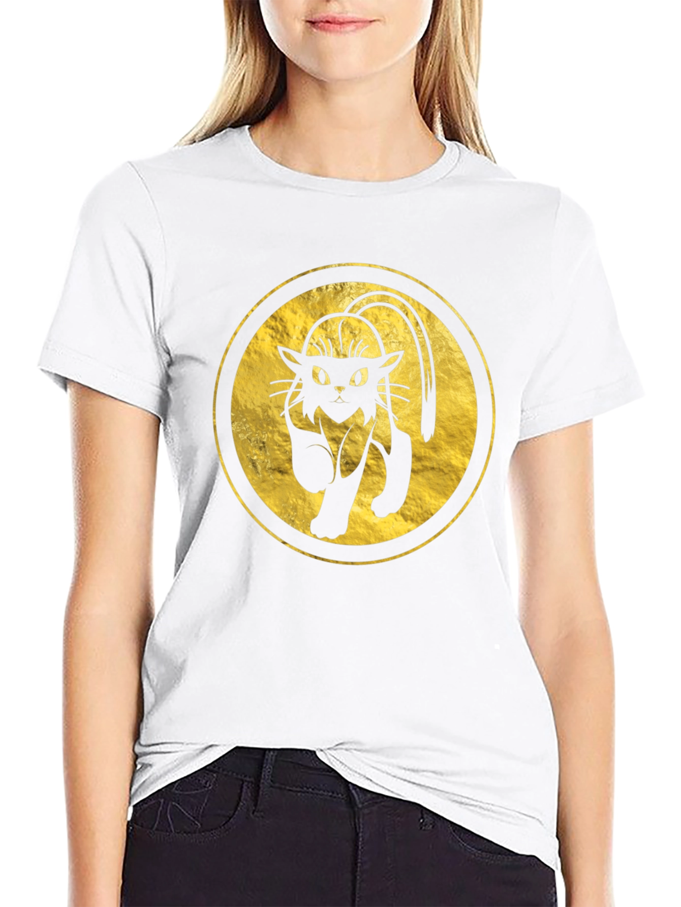 Black Cat Graphic T-Shirt