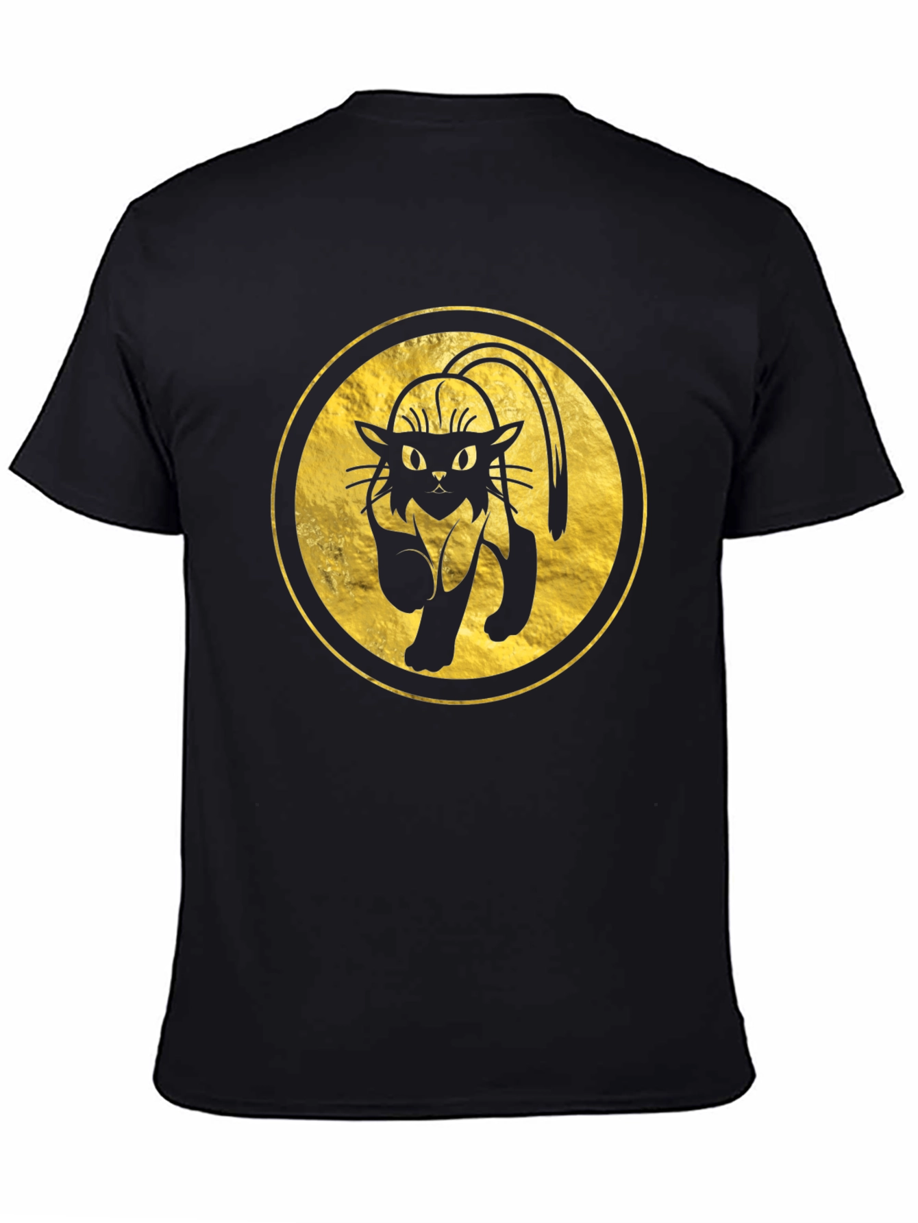 Black Cat Graphic T-Shirt